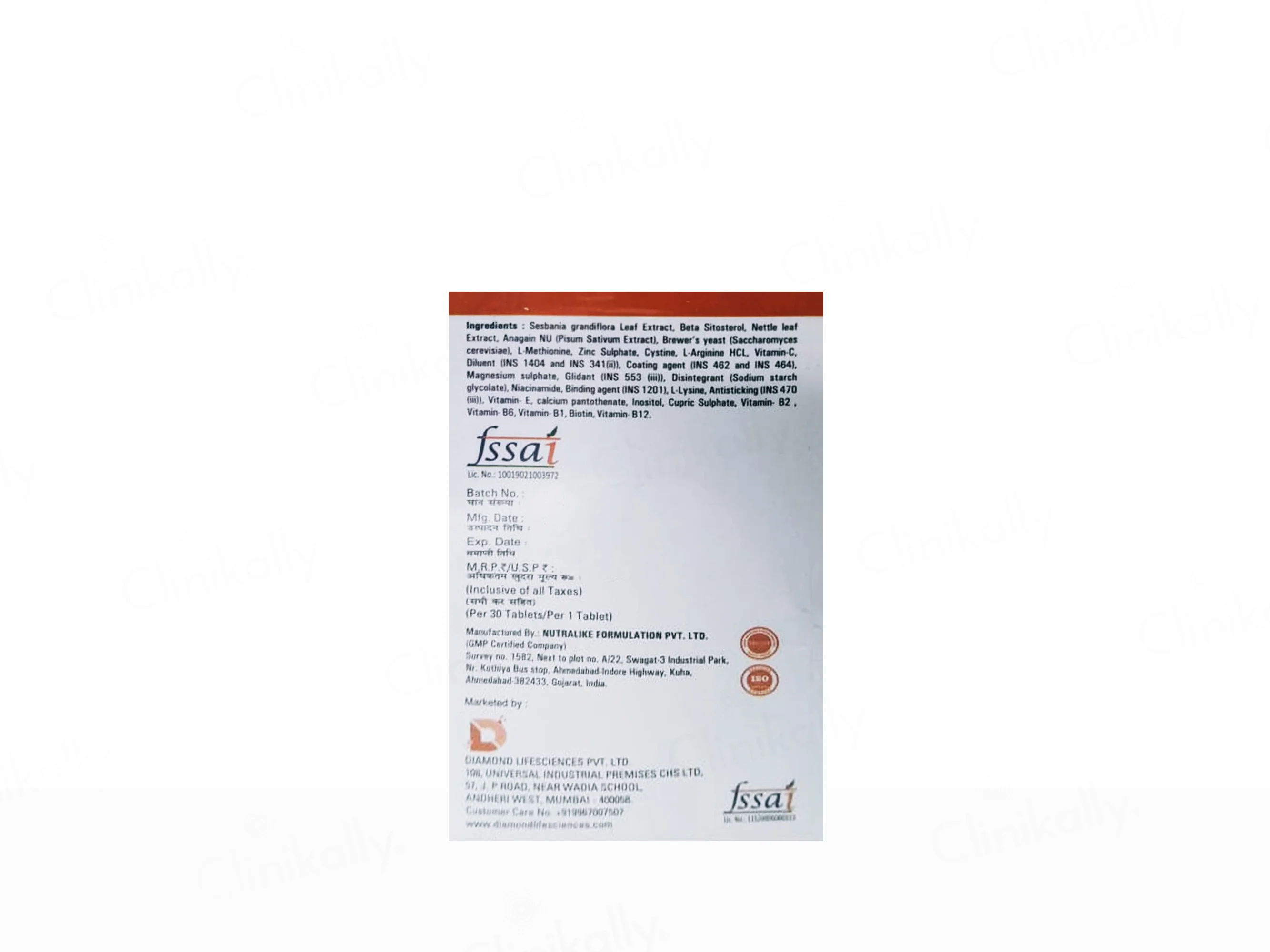 Refonte Advance Nutraceutical Tablet For Healthy & Strong Hair - Image 3