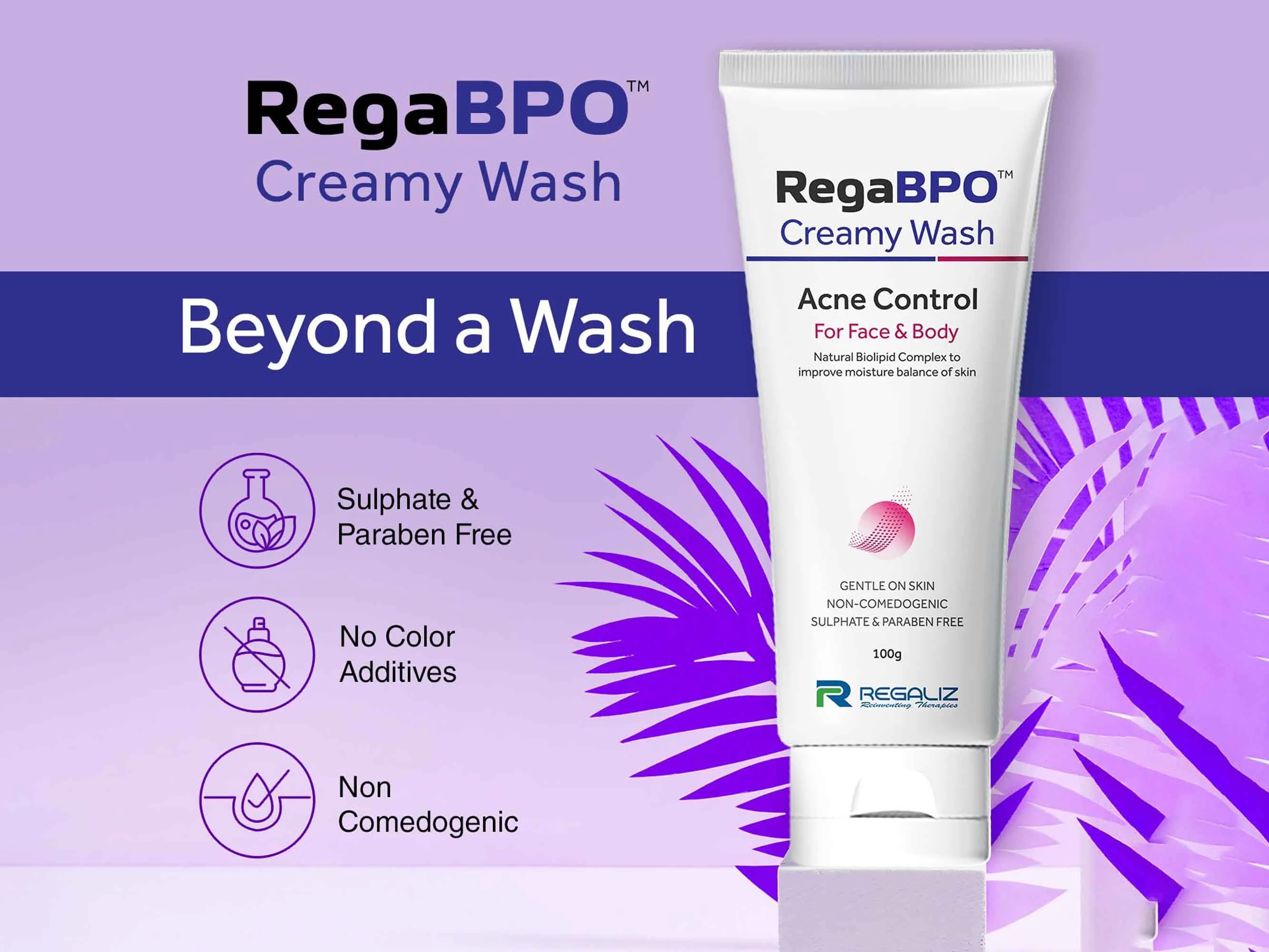 Rega-BPO Acne Control Creamy Wash - Image 5