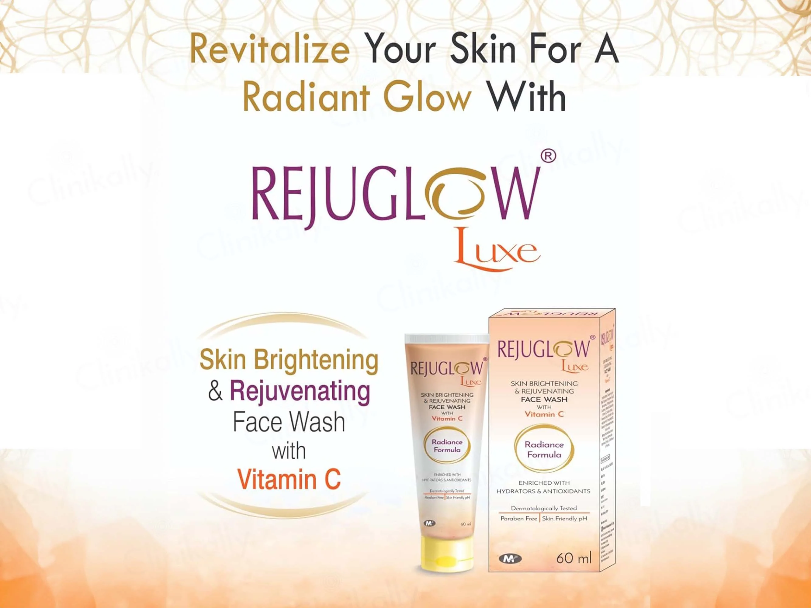 Rejuglow Luxe Skin Brightening & Rejuvenating Face Wash - Image 2