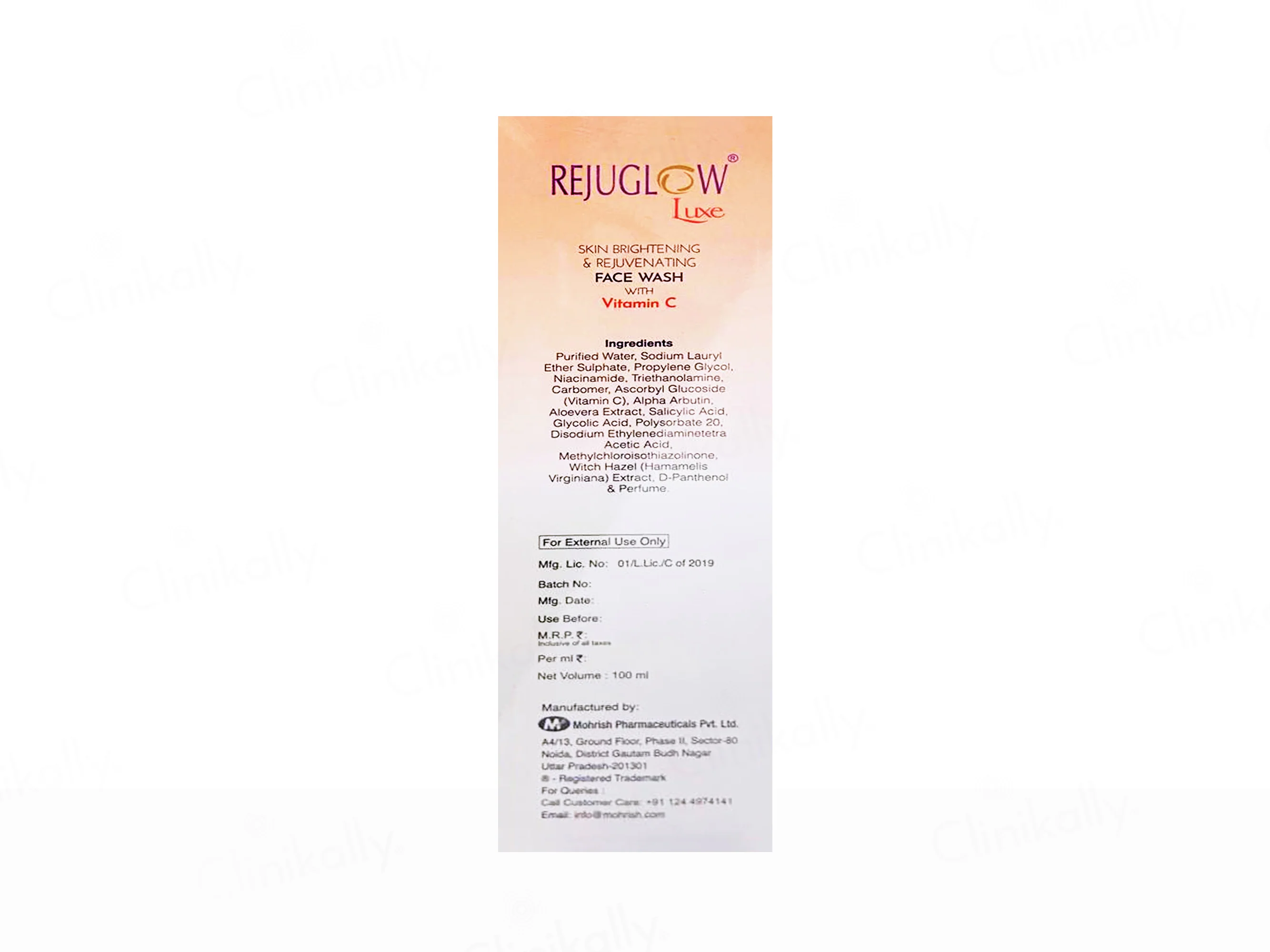 Rejuglow Luxe Skin Brightening & Rejuvenating Face Wash - Image 8