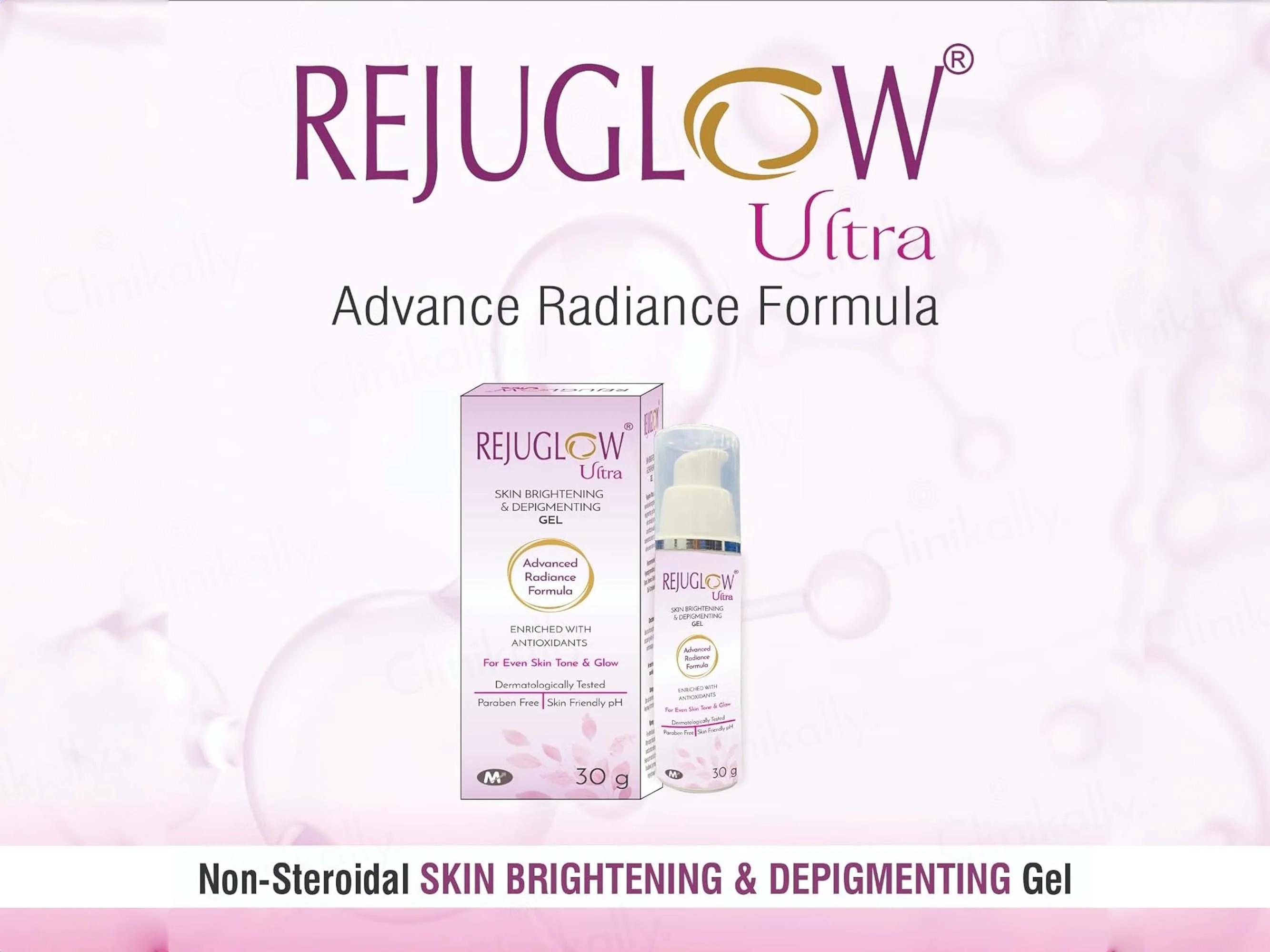 Rejuglow Ultra Skin Brightening & Depigmenting Gel - Image 7