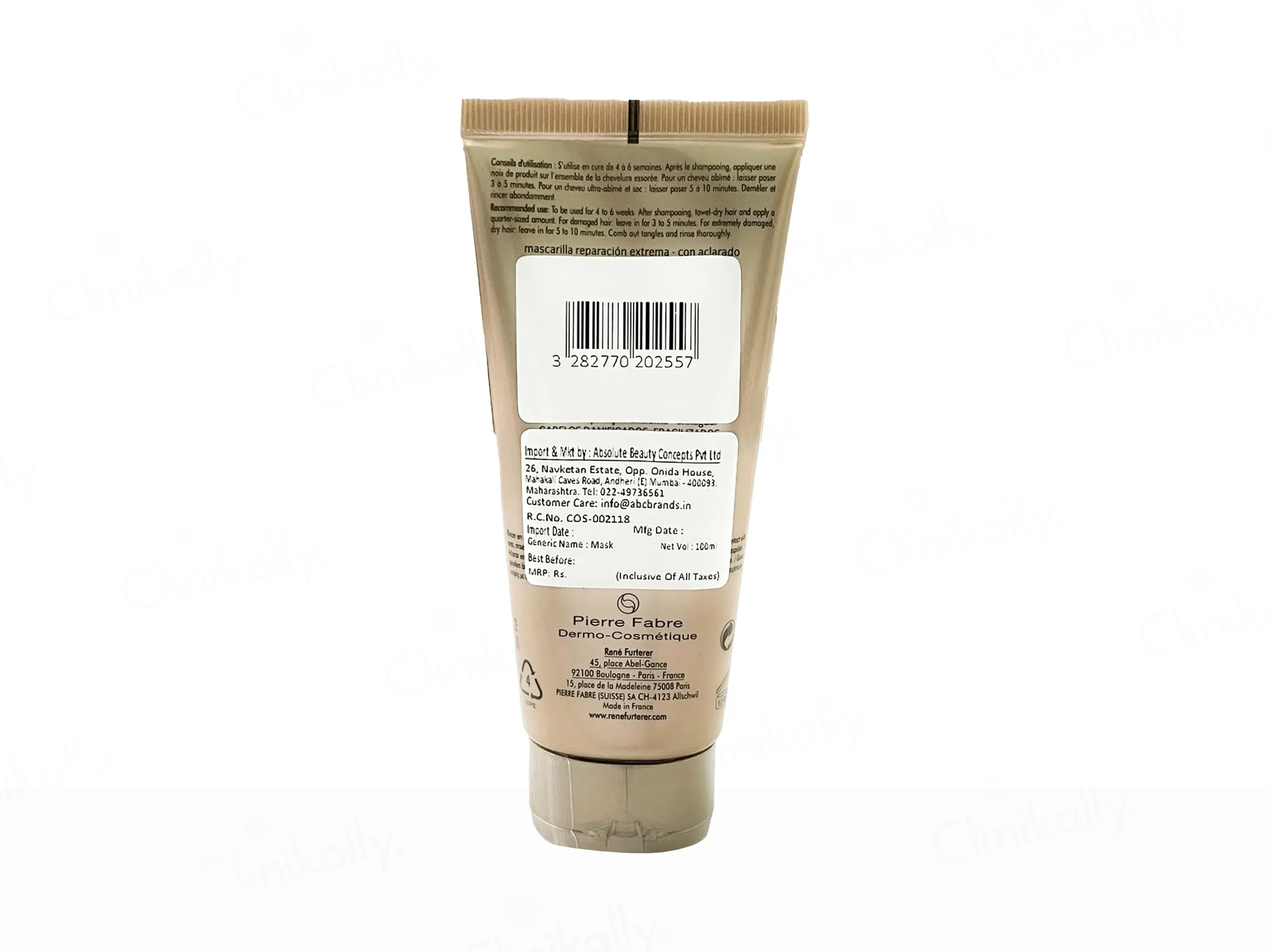 Rene Furterer Absolue Keratine Ultimate Repairing Mask For Thick Hair - Image 3
