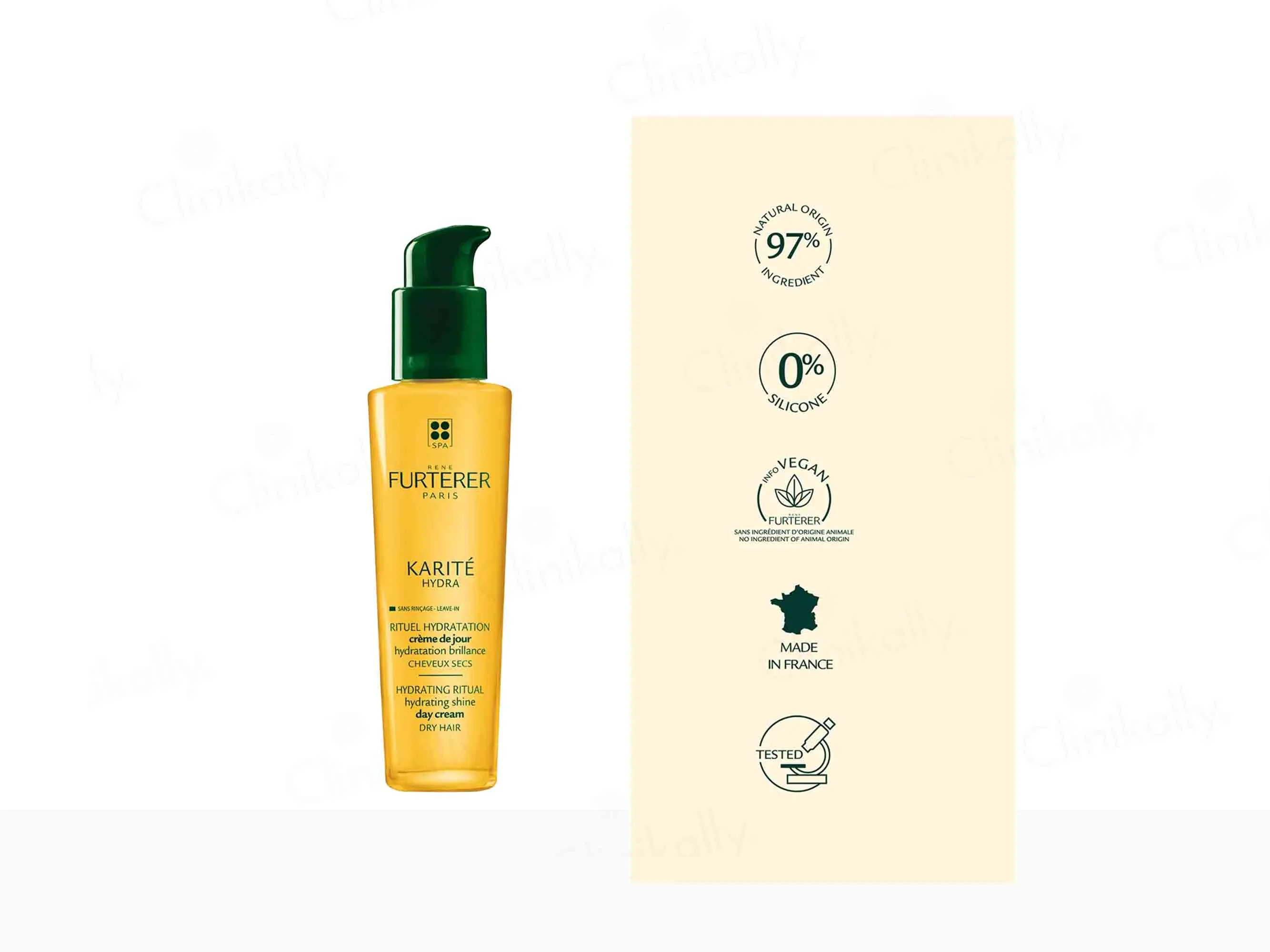 Rene Furterer Karite Hydra Hydrating Shine Day Cream - Image 3