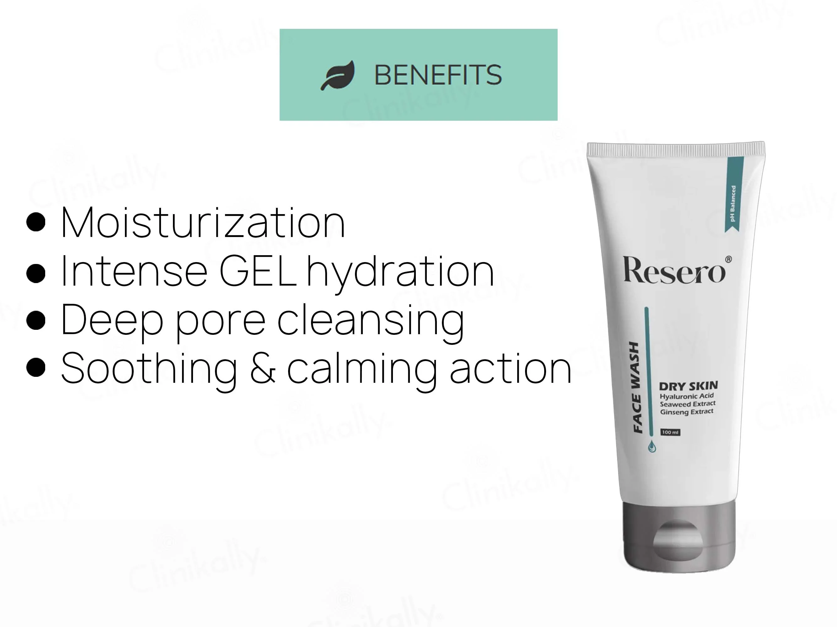Resero Face Wash Gel For Dry Skin - Image 2