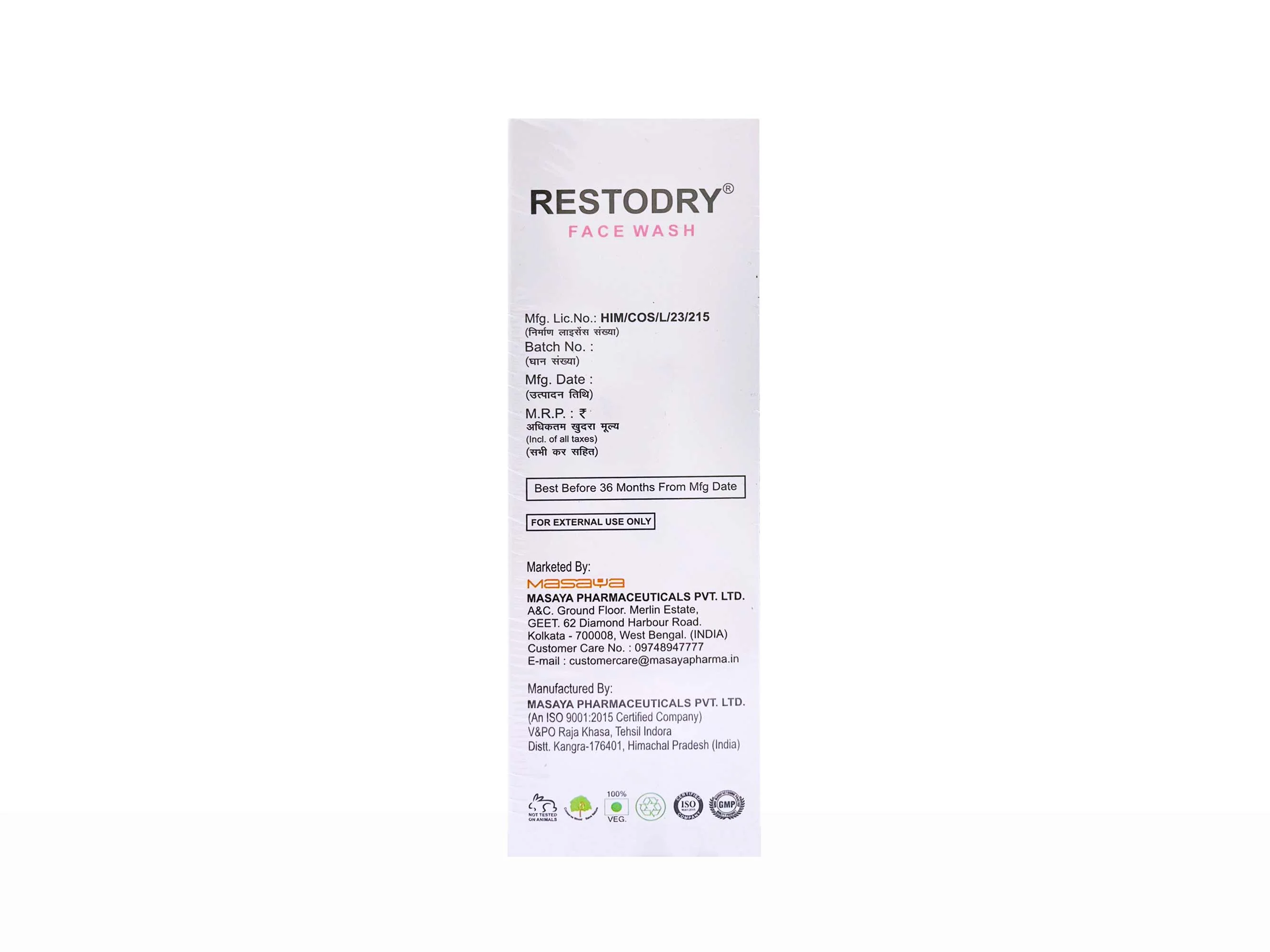 Restodry Face Wash - Image 3