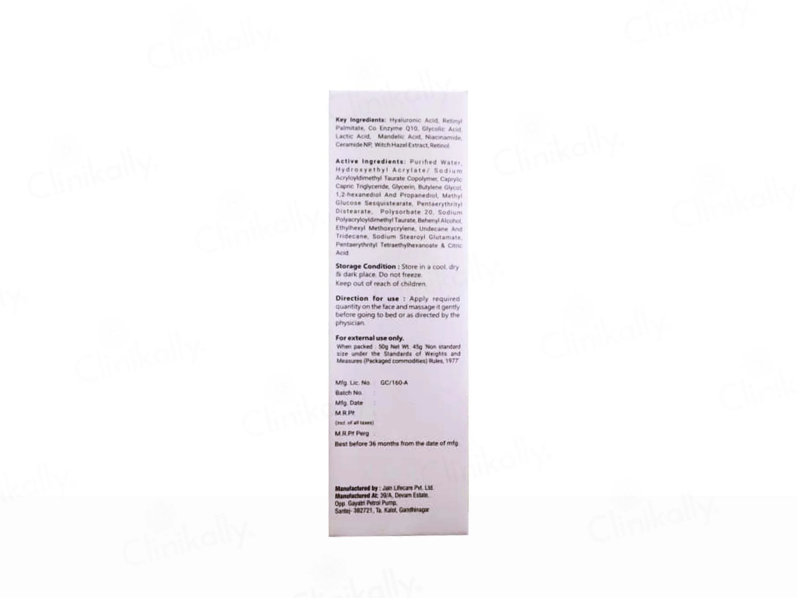 Retage Advance Night Gel - Image 3