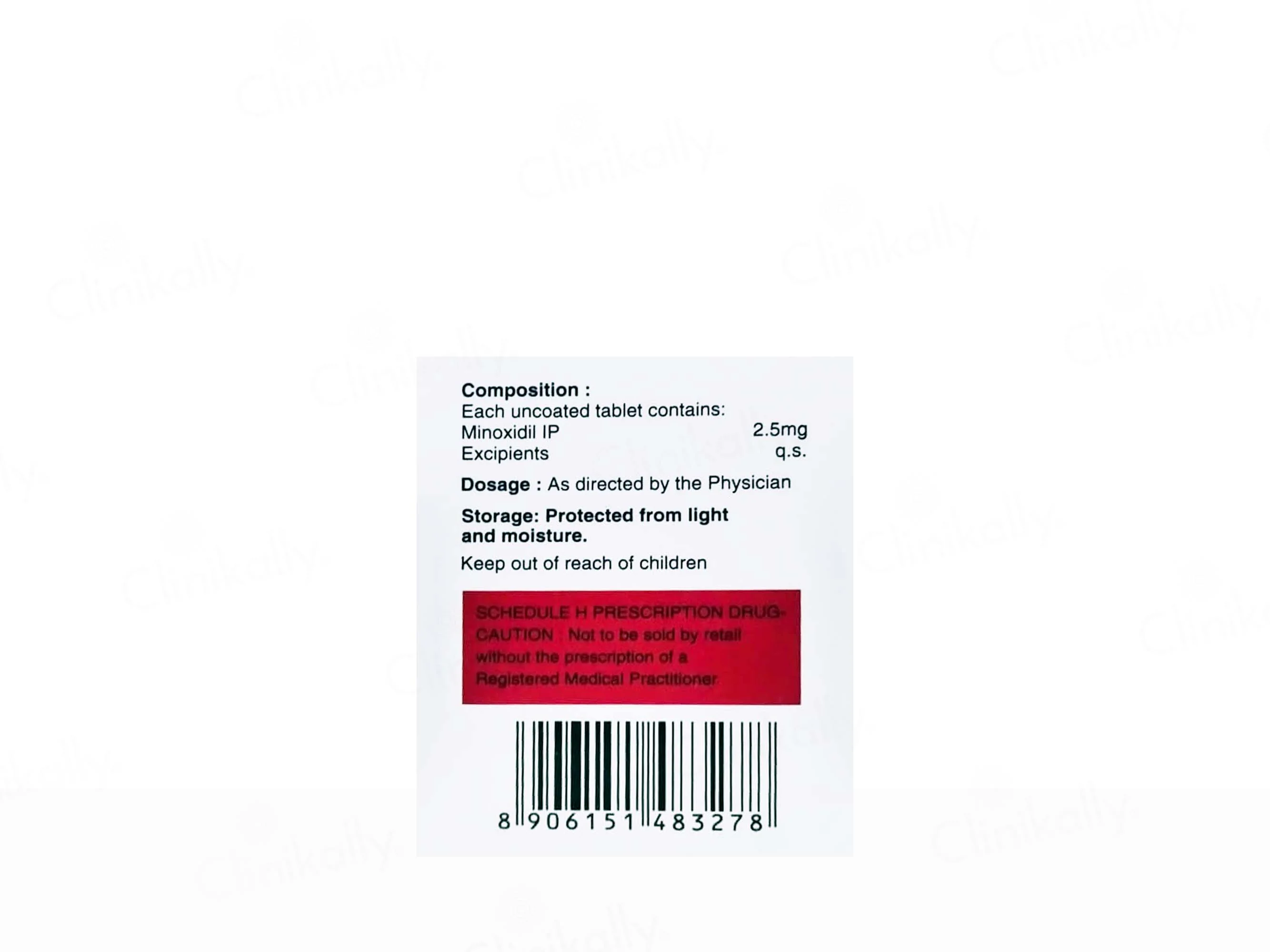 Retronox 2.5mg Hair Growth Tablet - Image 2