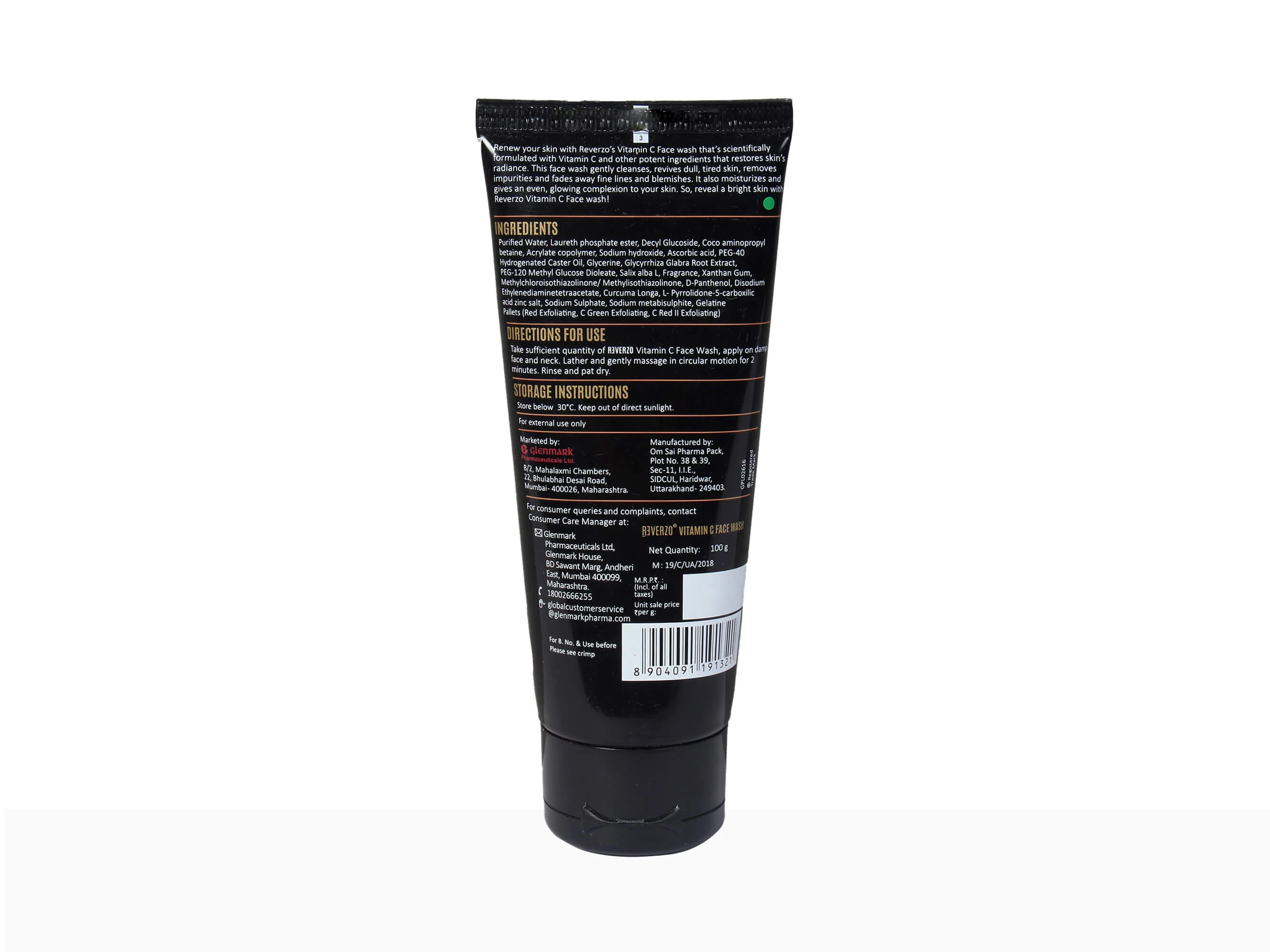 Reverzo Vitamin C Face Wash - Image 3