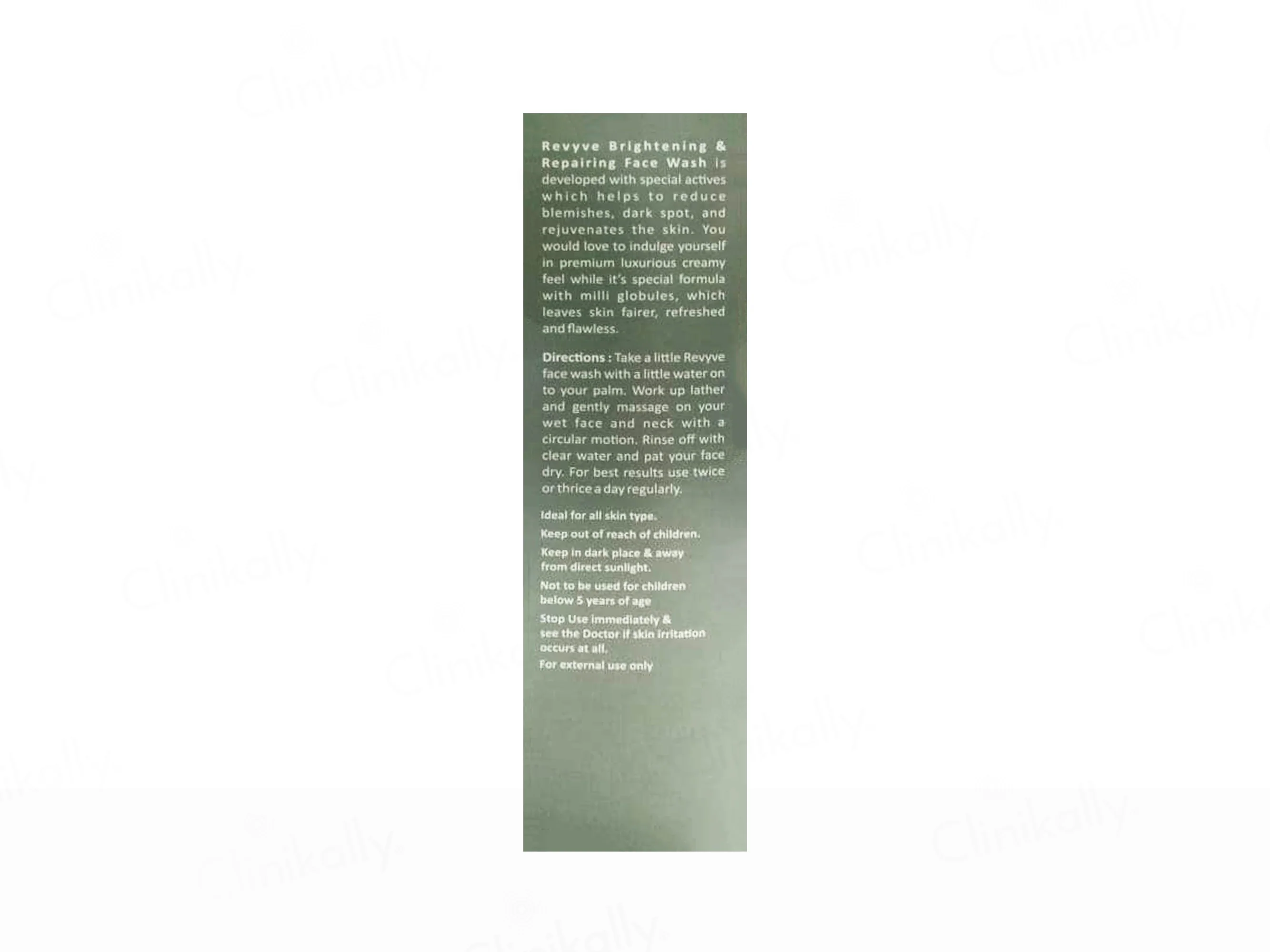 Revyve Brightening & Repairing Face Wash - Image 2
