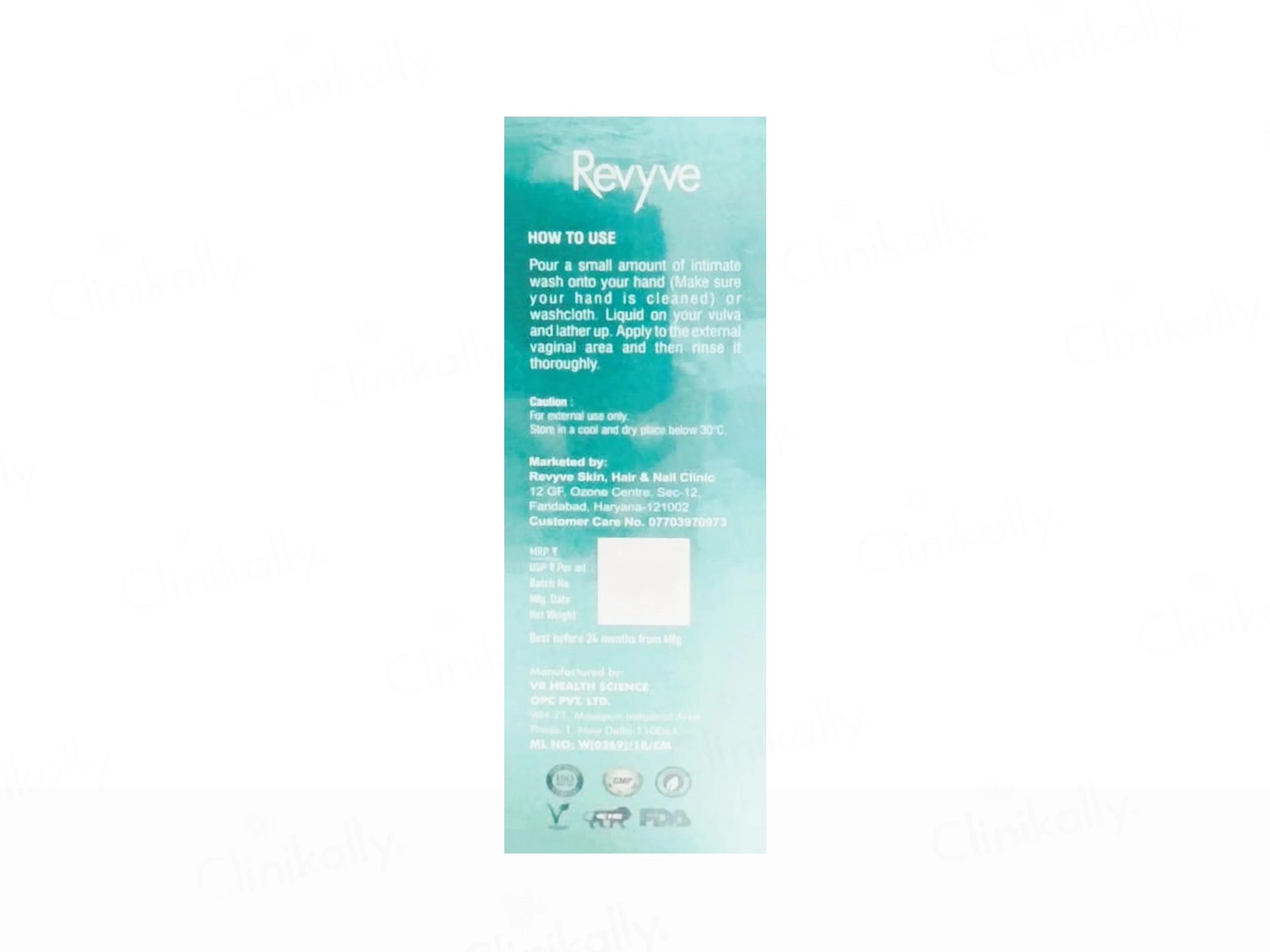 Revyve Intimate Clear Wash - Image 3
