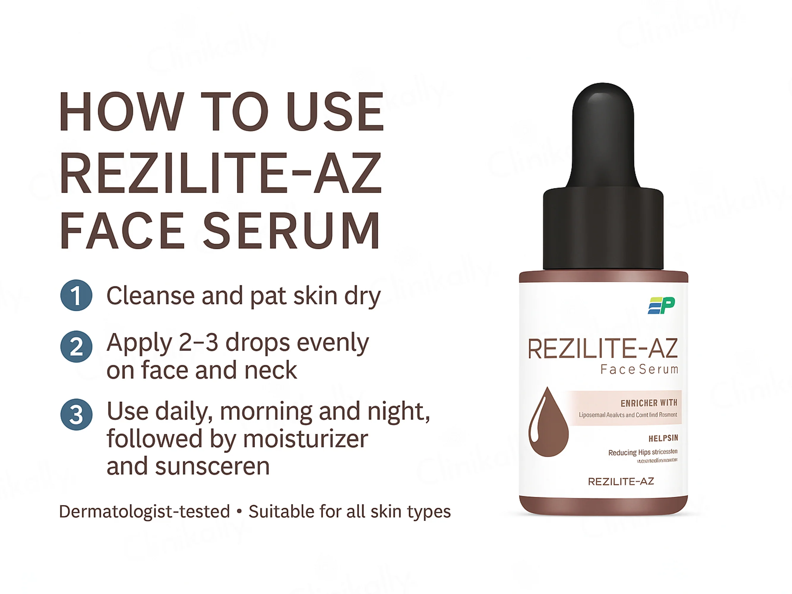 Rezilite-AZ Face Serum - Image 4