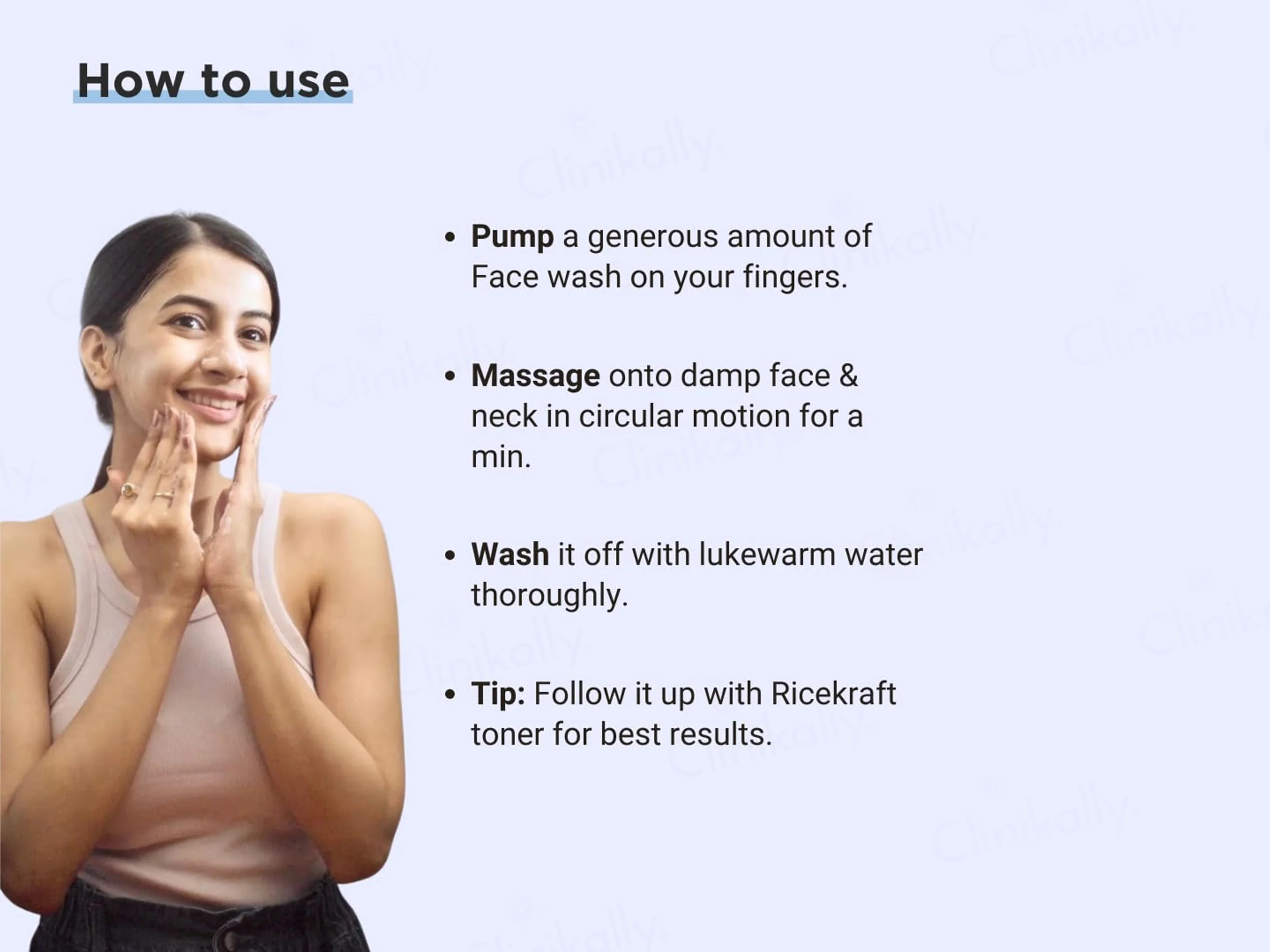 RiceKraft Rice & Aloe Vera Gentle Cleanser Face Wash - Image 2