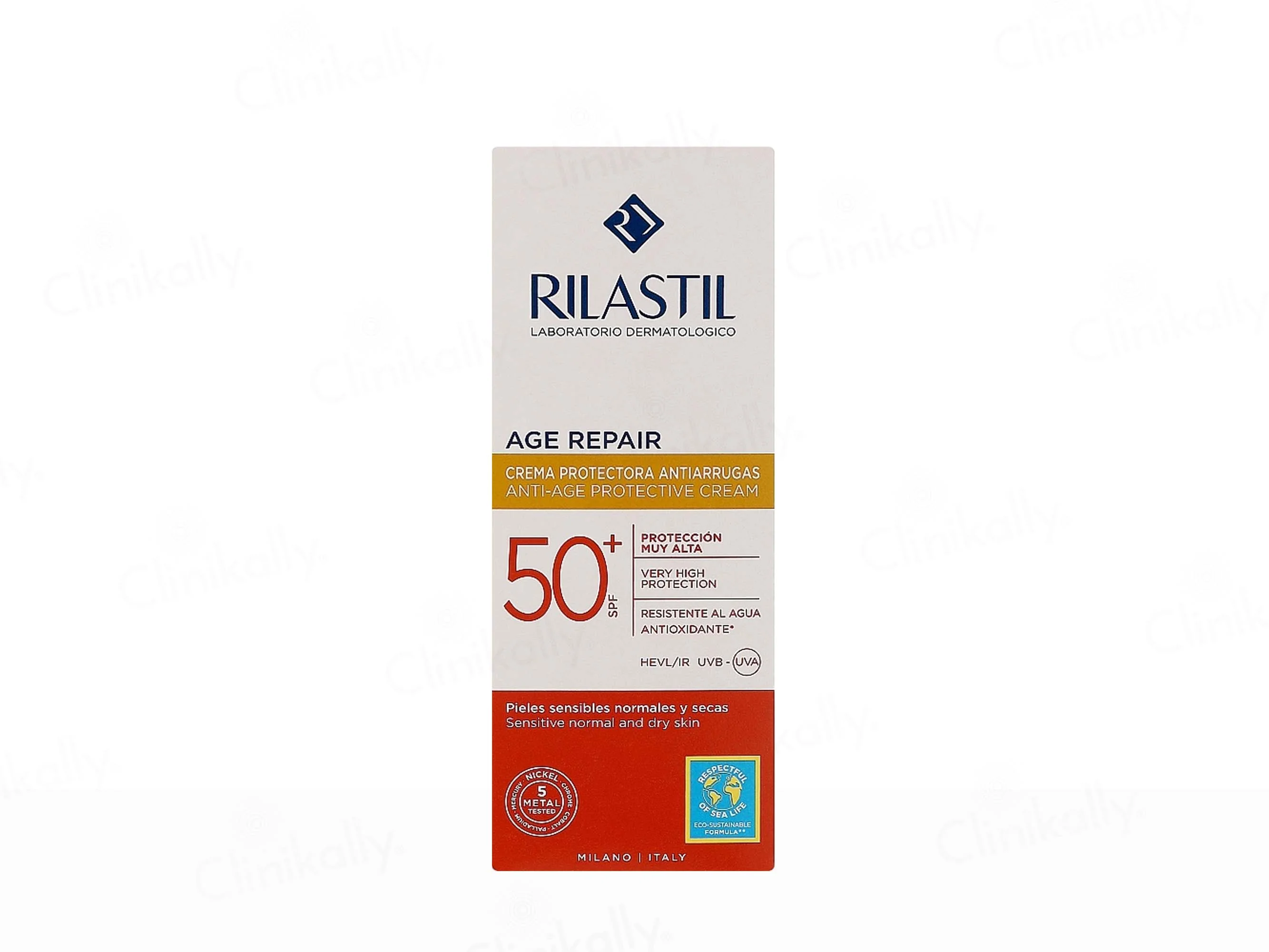 Rilastil Age Repair Anti-Age Protective Cream Sunscreen SPF 50+ - Image 4