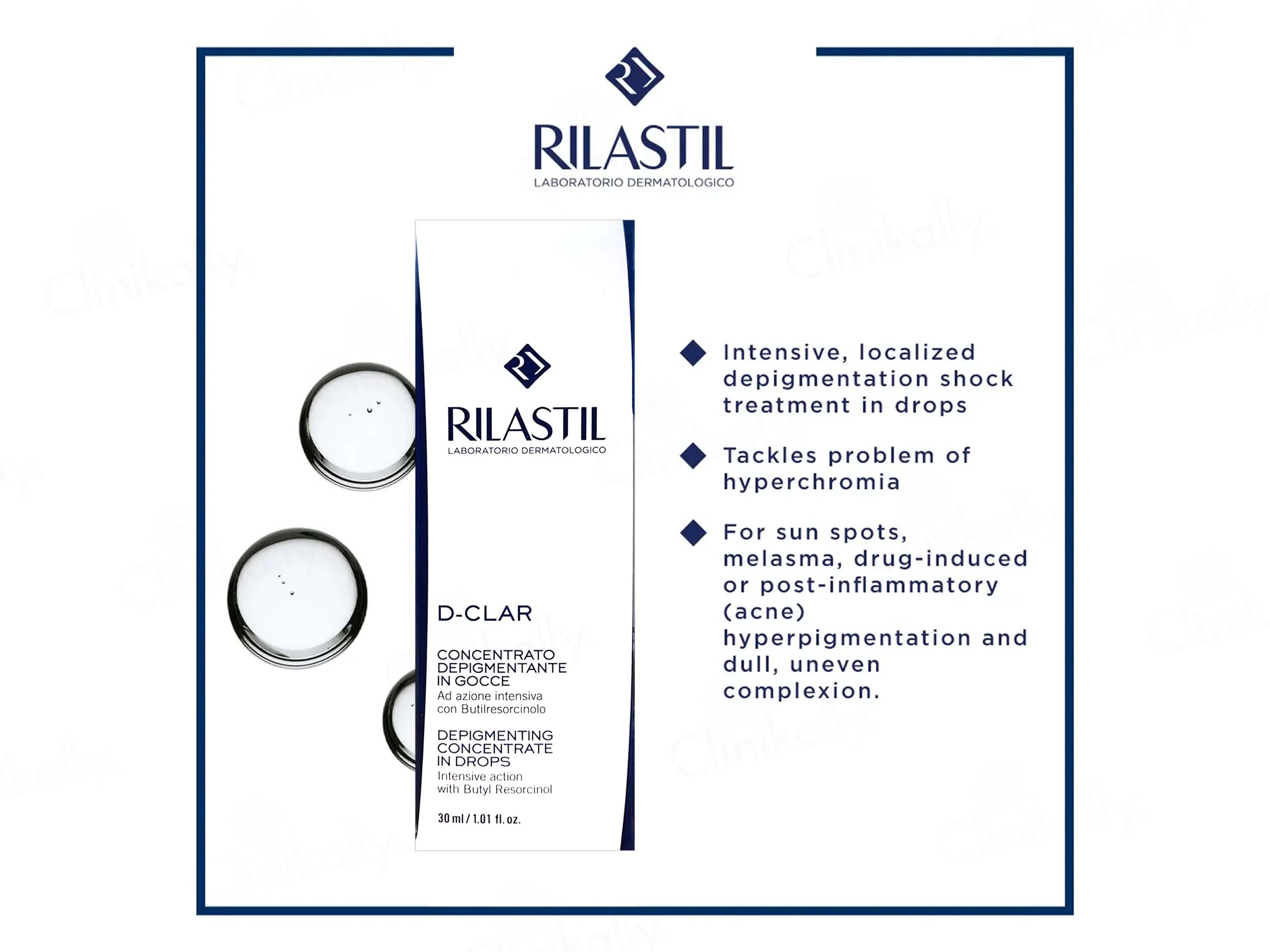 Rilastil D-Clar Depigmenting Concentrate In Drops - Image 3