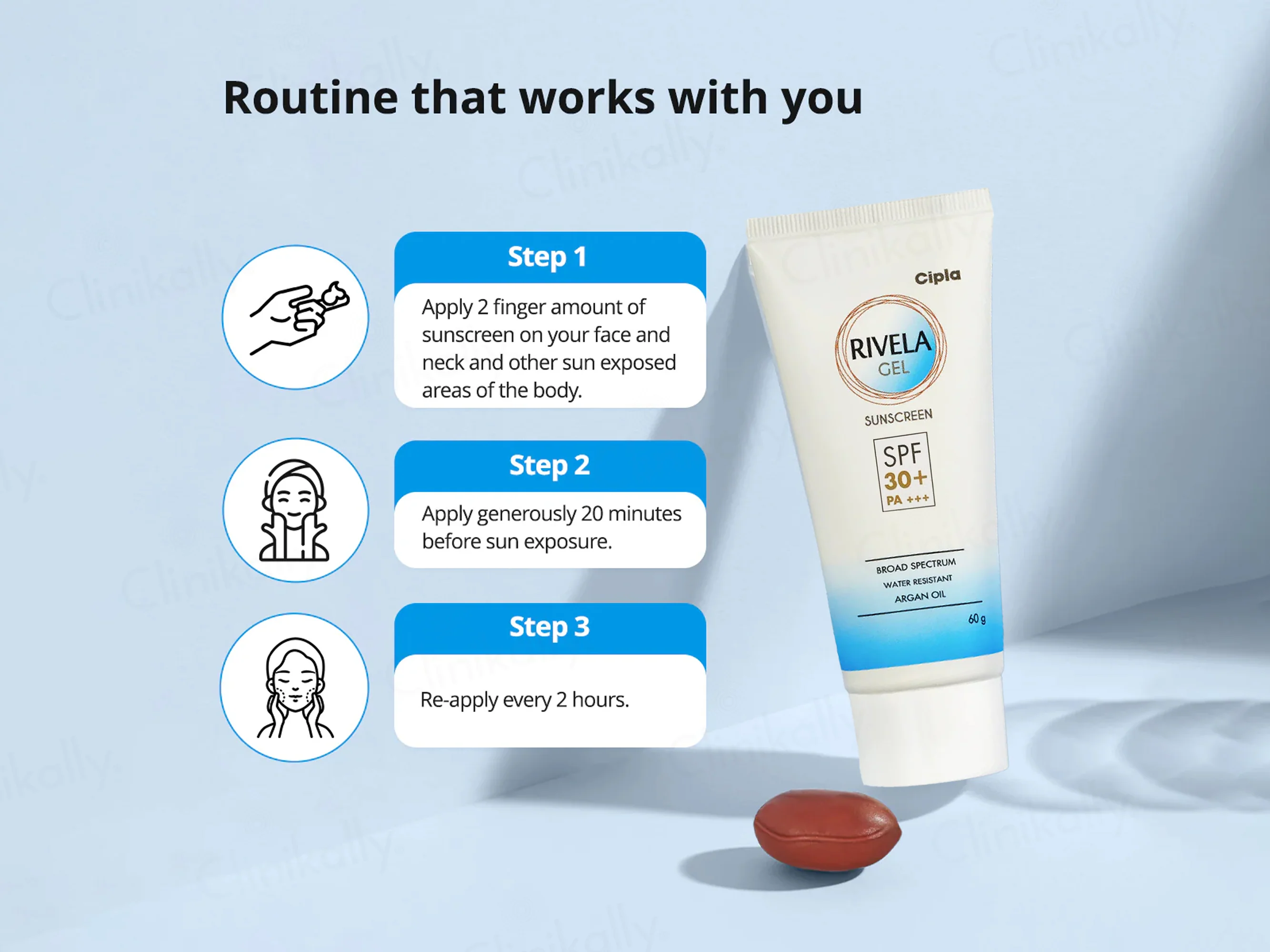 Rivela Gel Sunscreen SPF 30+ PA+++ - Image 6