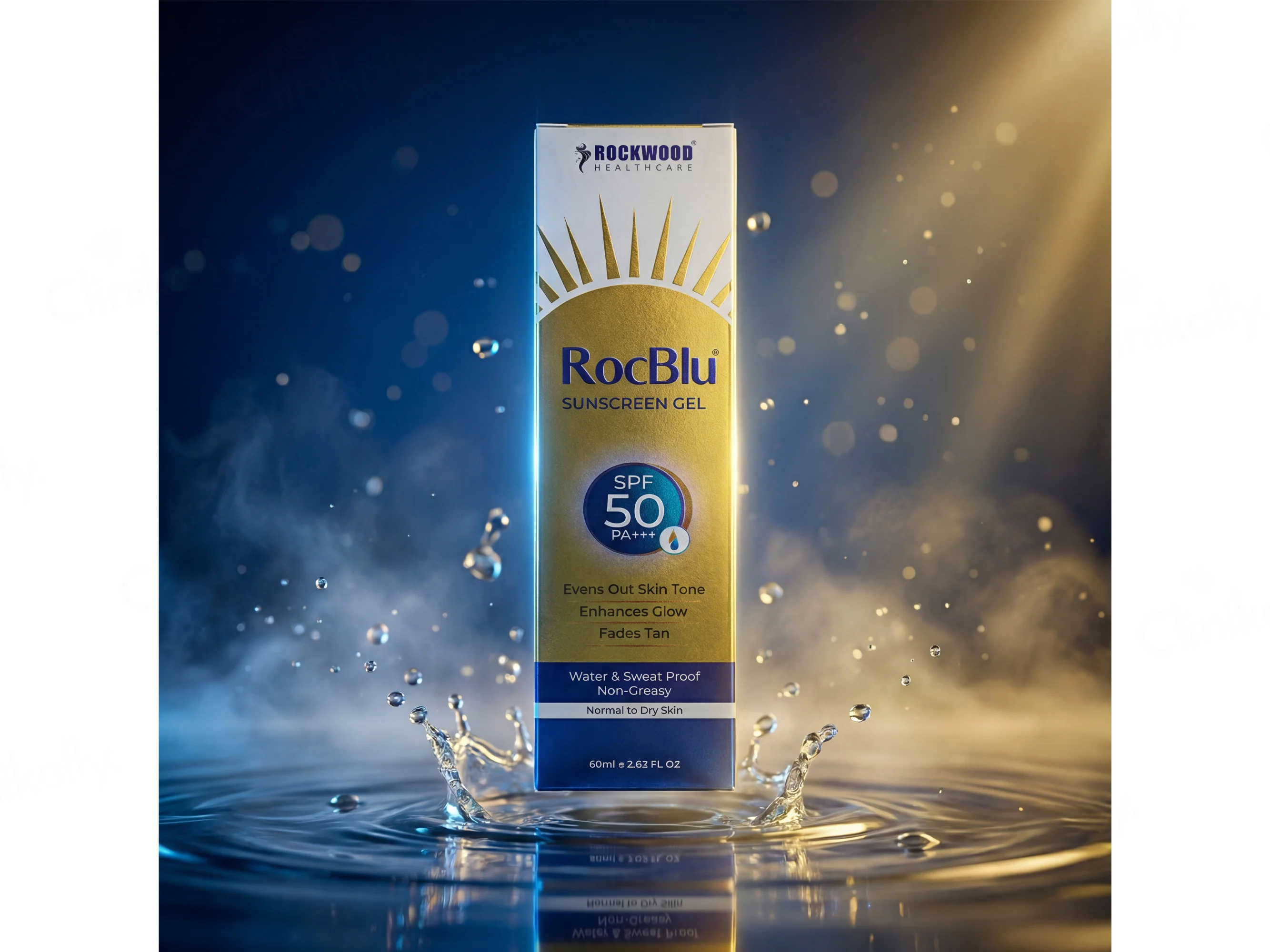 Rocblu Sunscreen Gel SPF 50 PA+++ - Image 3