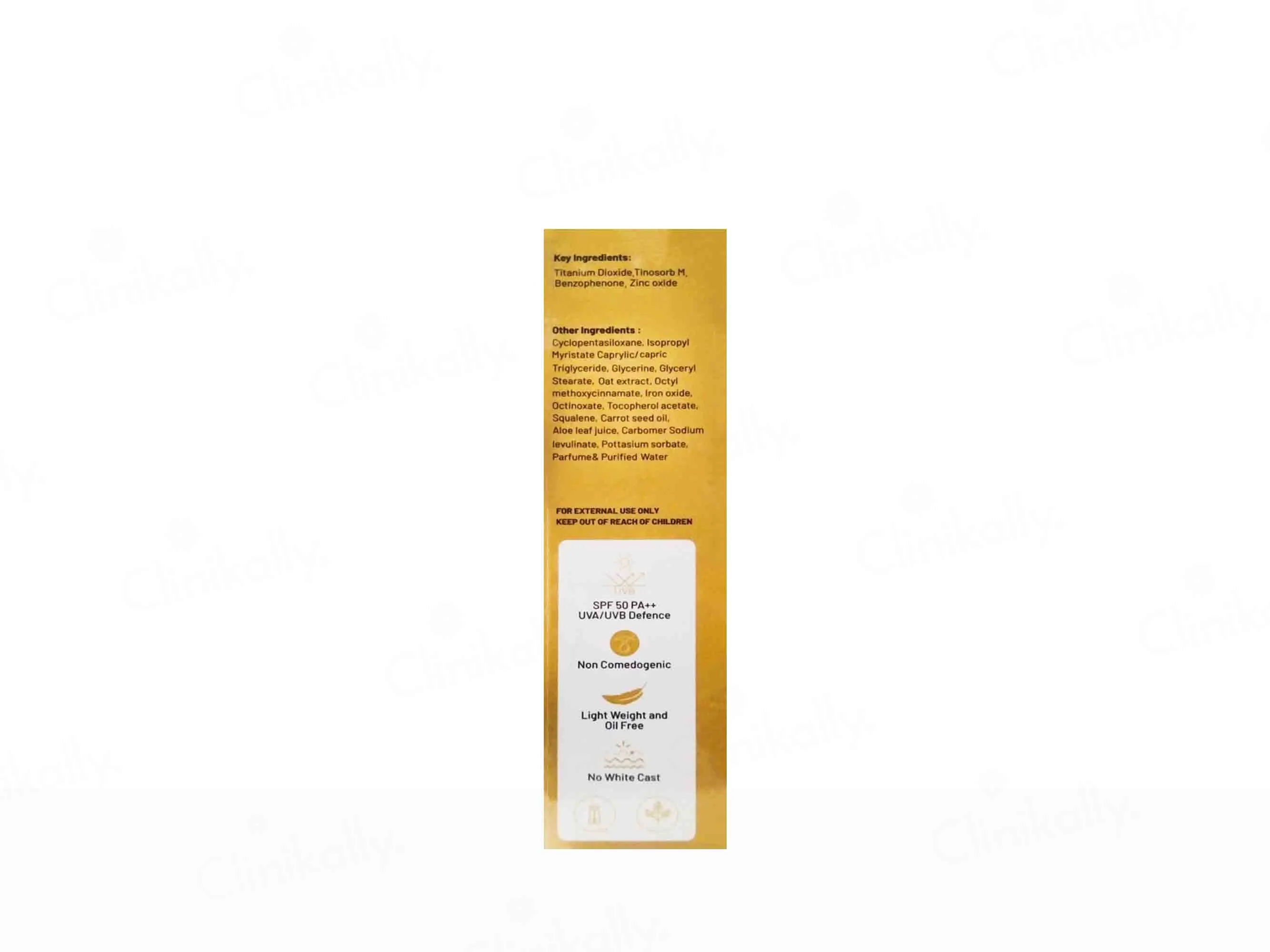 Rompex Tinted Sunscreen Gel SPF 50 PA+++ - Image 2