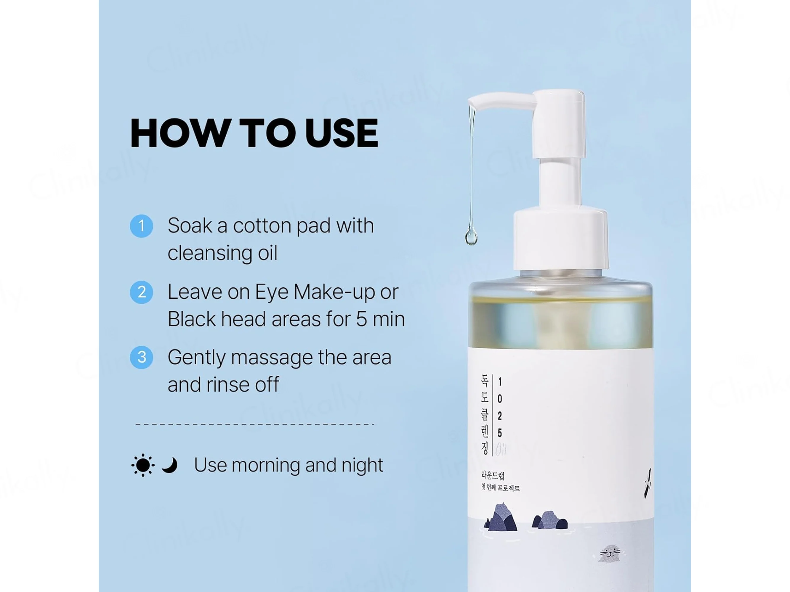 Round Lab 1025 Dokdo Cleansing Oil - Image 4