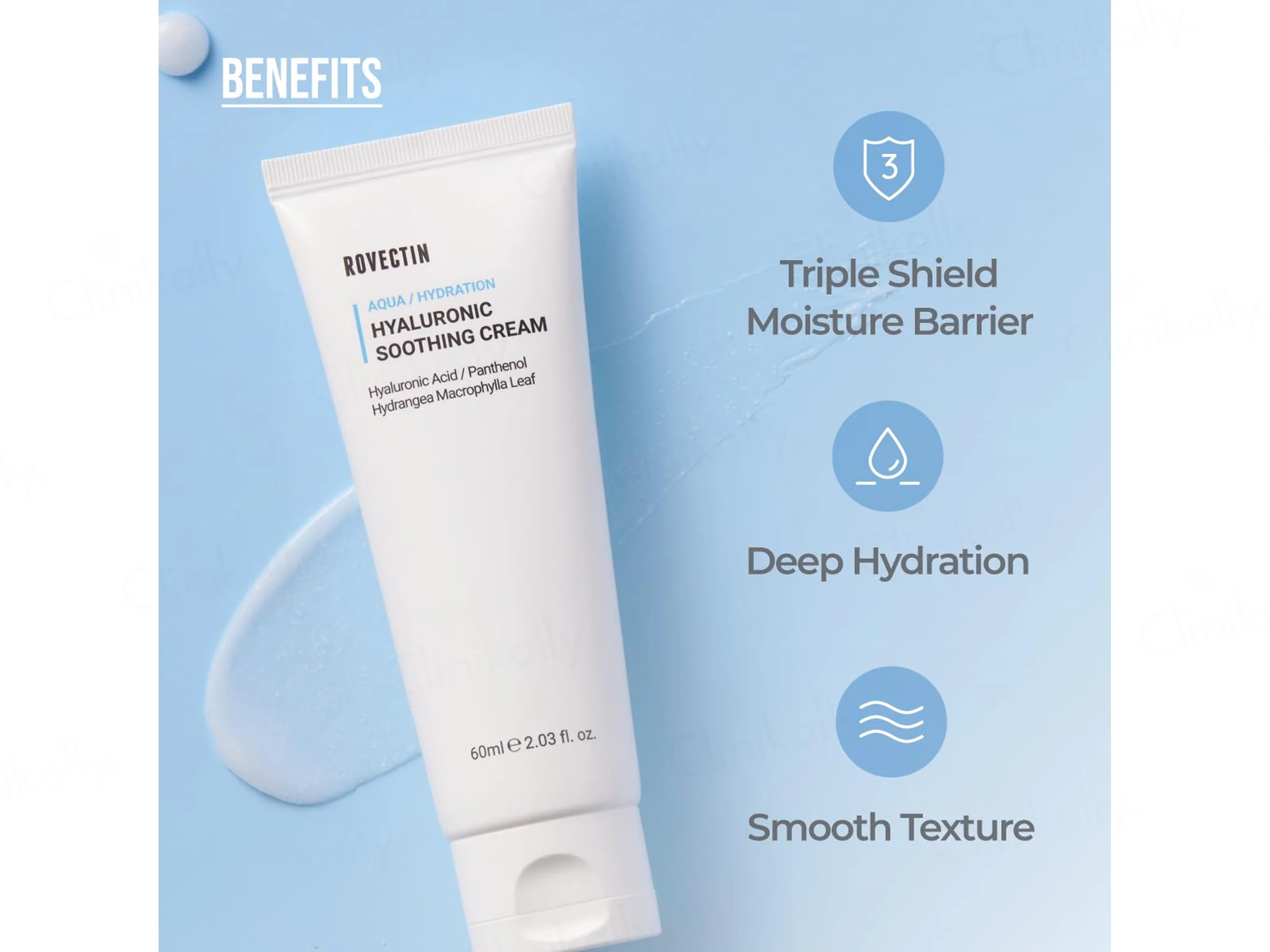 Rovectin Aqua Hyaluronic Soothing Cream - Image 2