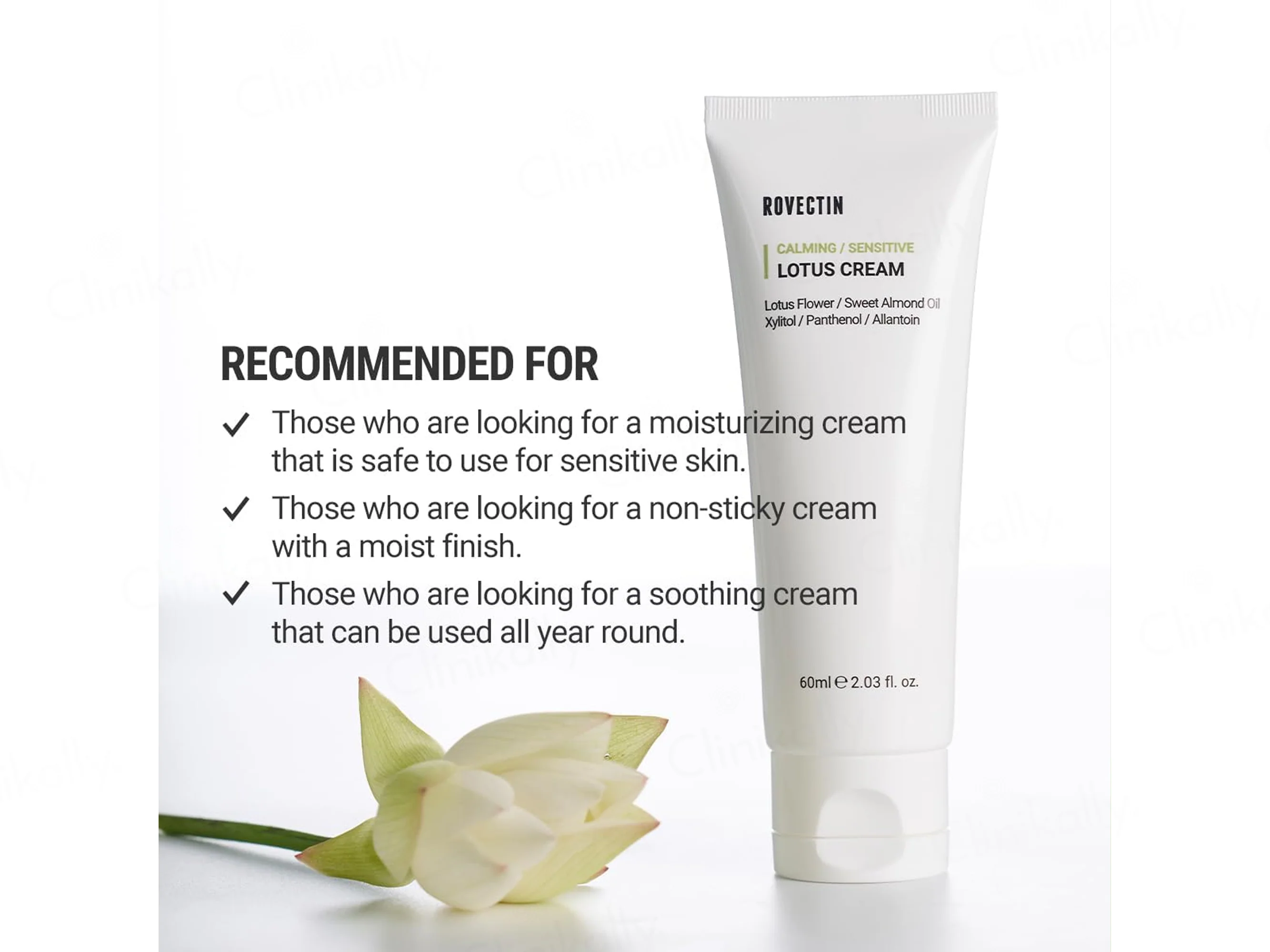 Rovectin Calming Lotus Cream - Image 3