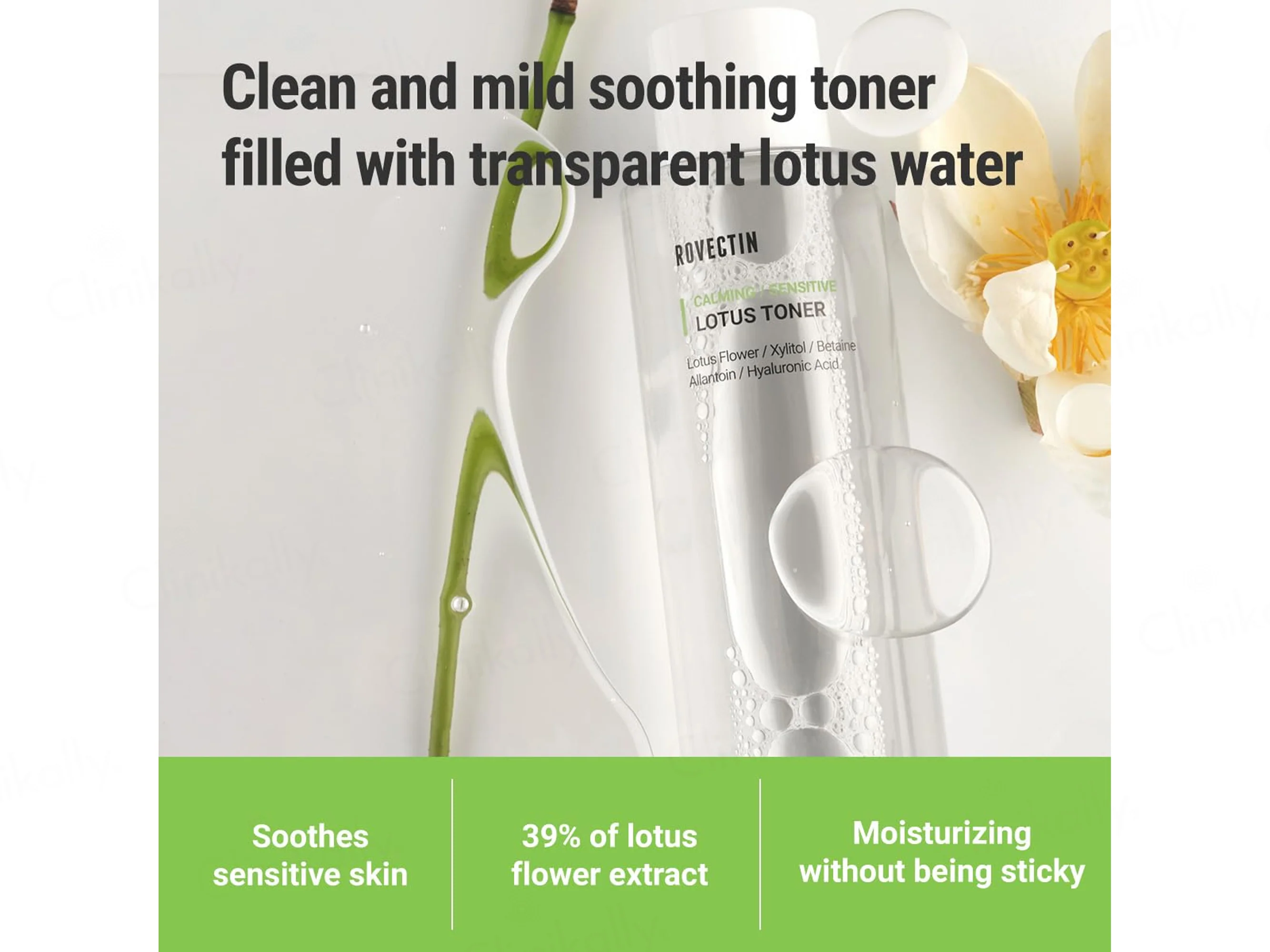Rovectin Calming Lotus Toner - Image 2