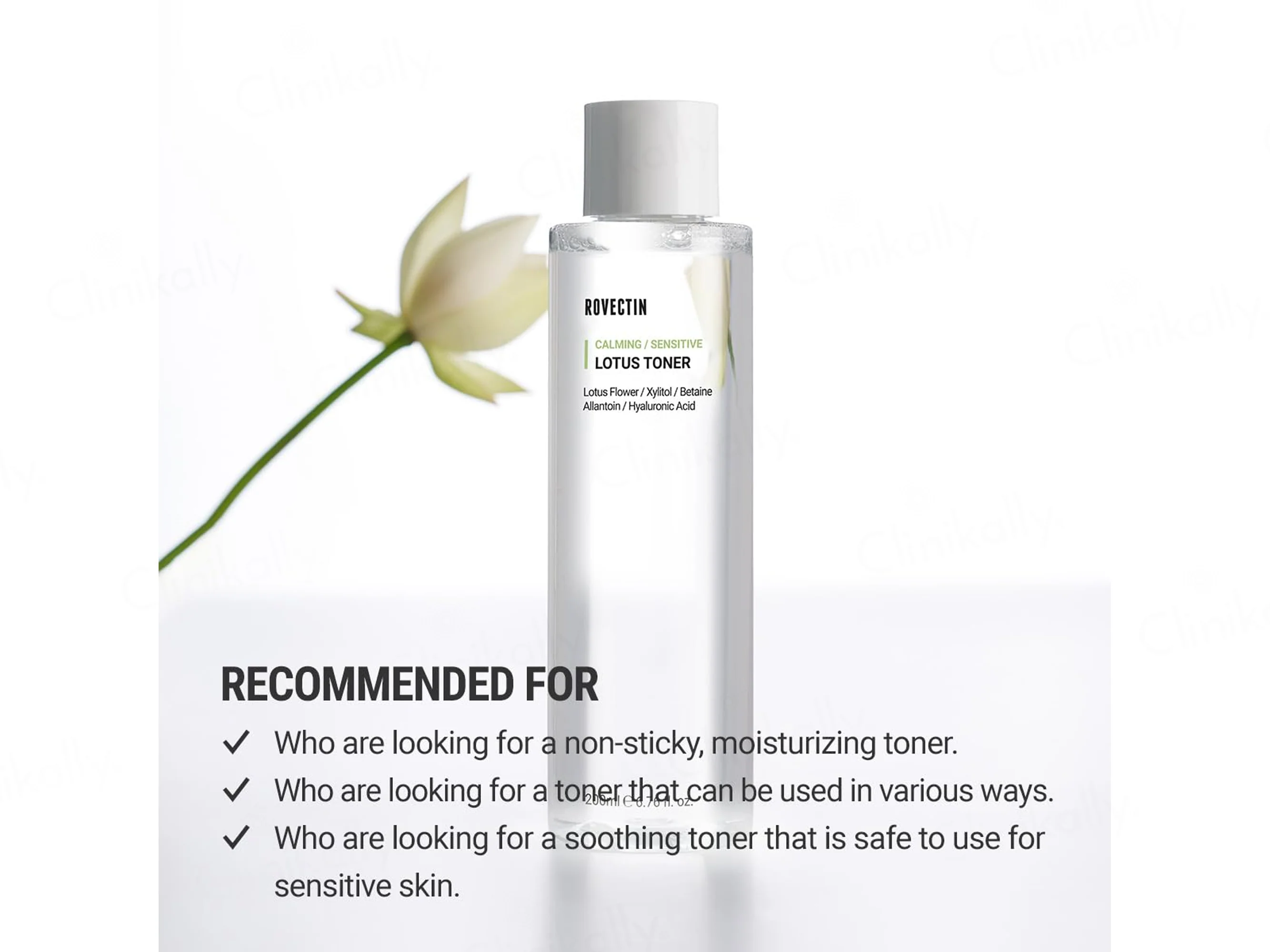 Rovectin Calming Lotus Toner - Image 3
