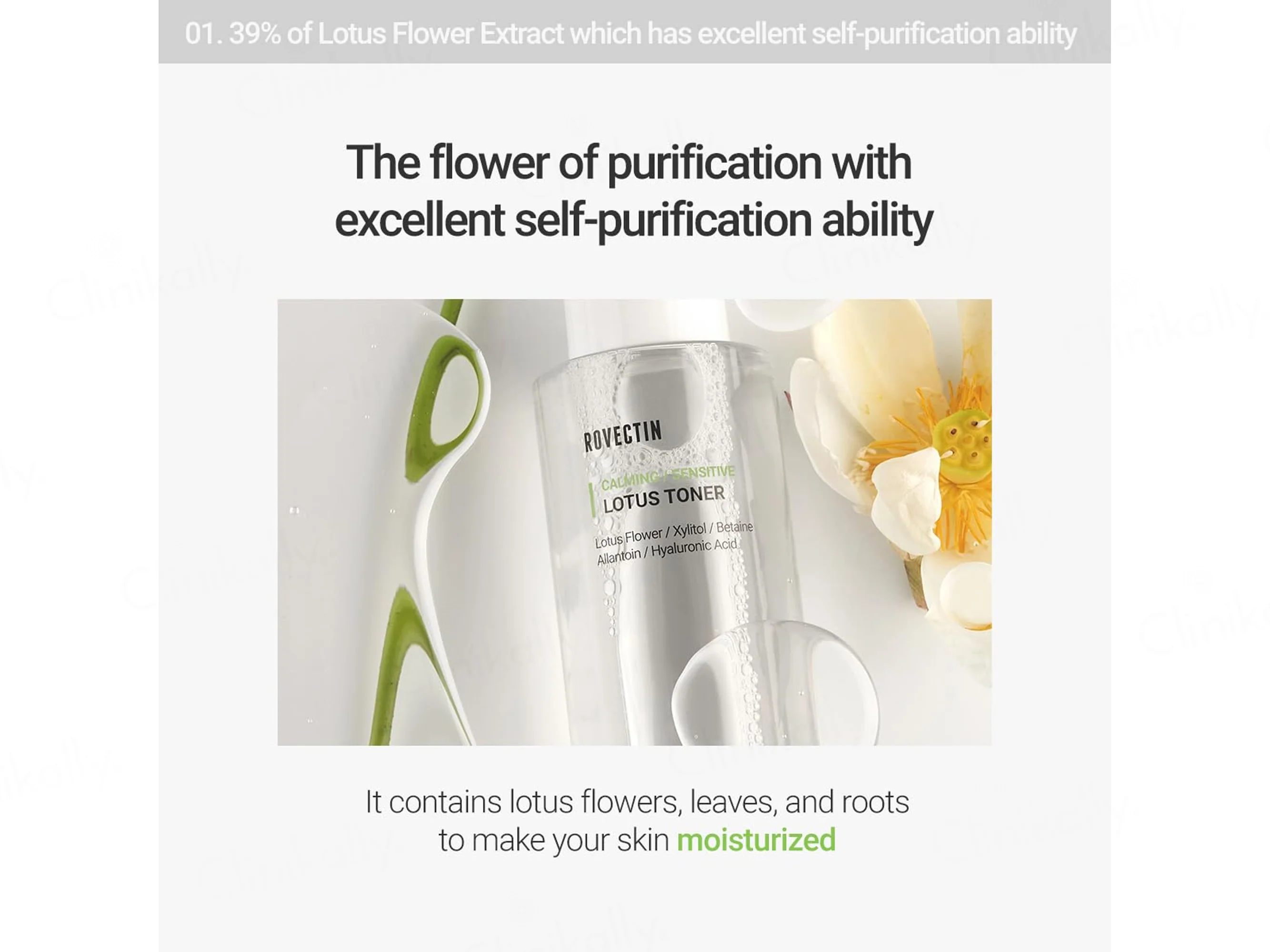 Rovectin Calming Lotus Toner - Image 5