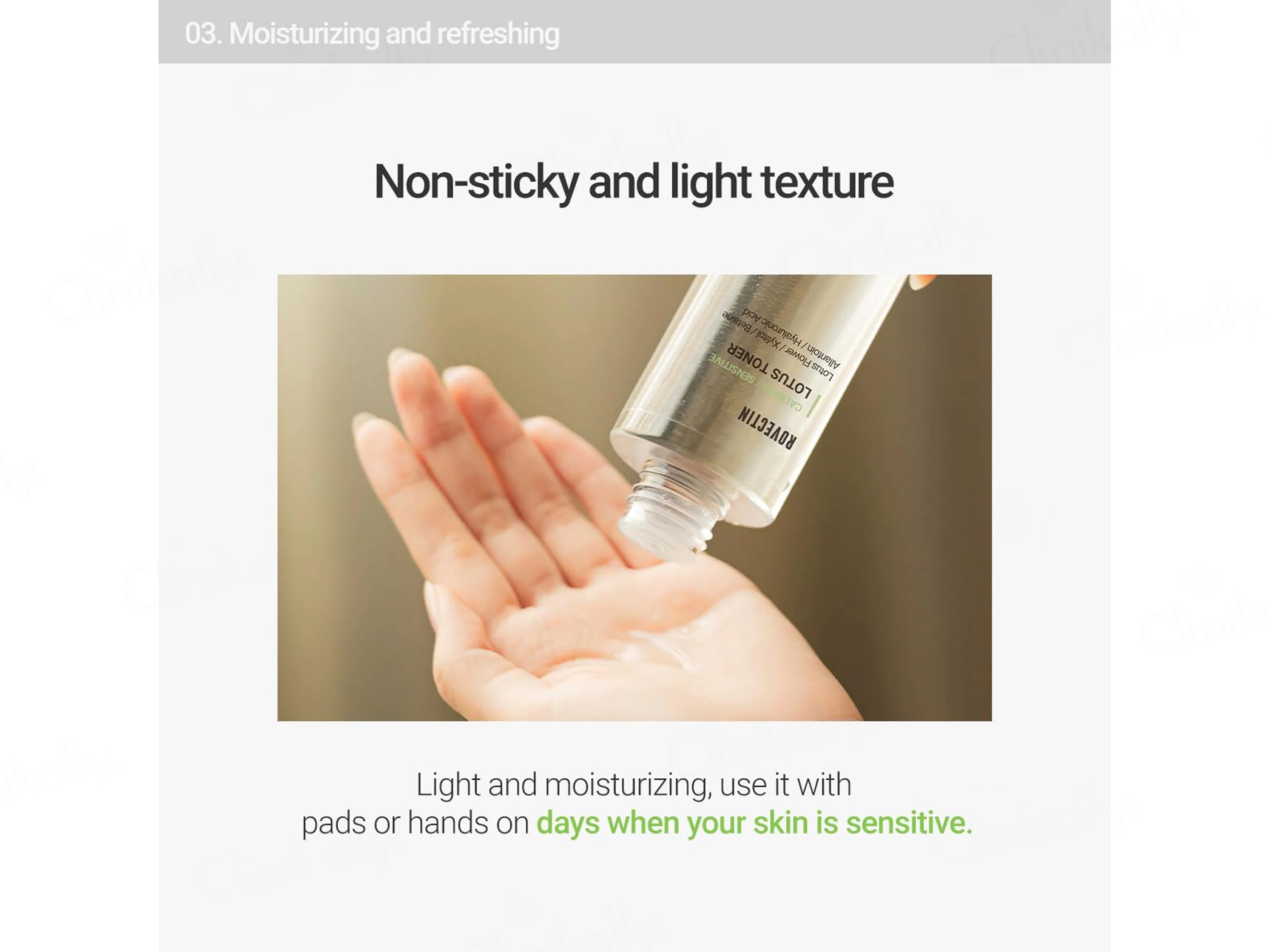 Rovectin Calming Lotus Toner - Image 7
