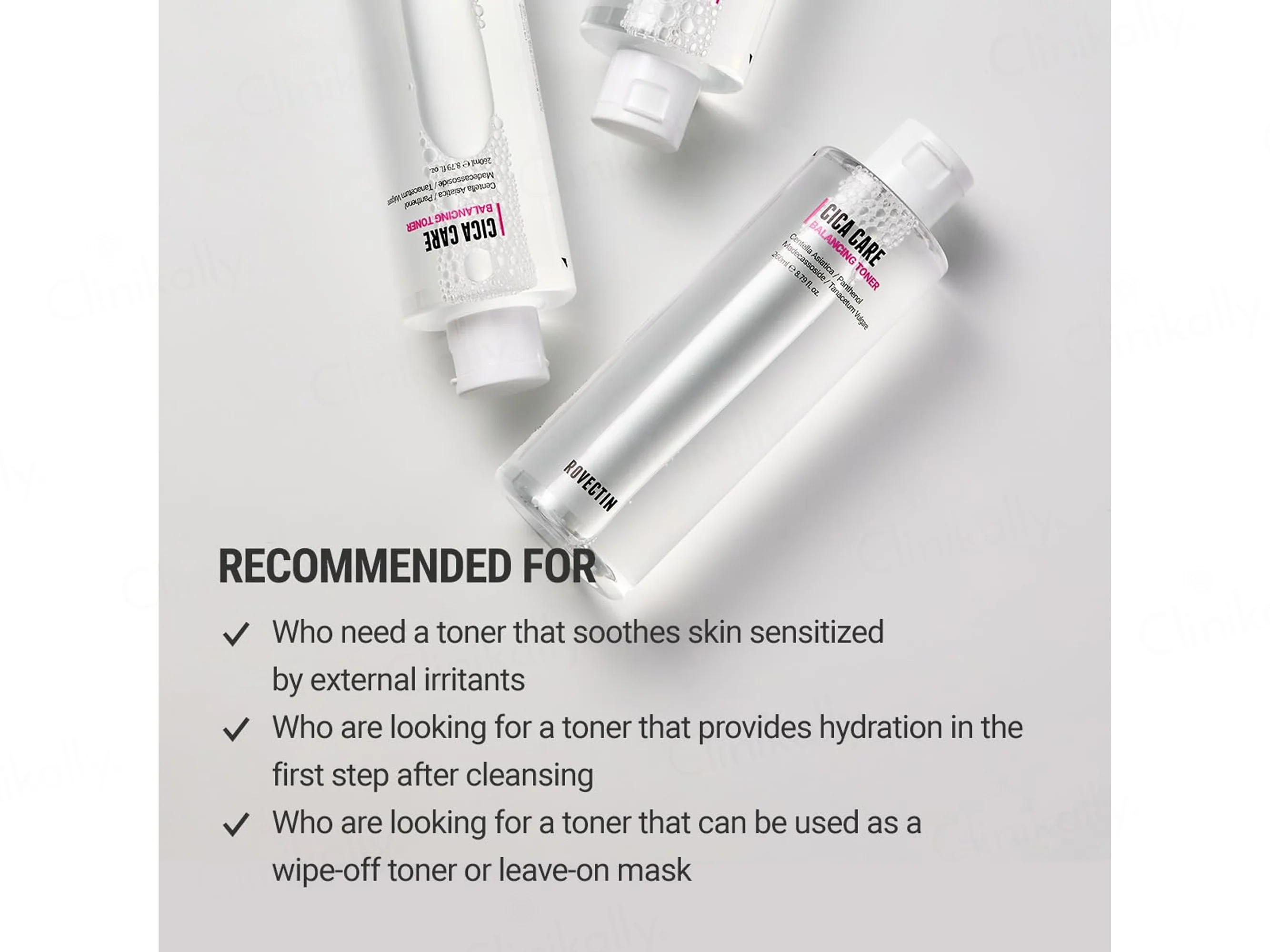 Rovectin Cica Care Balancing Toner - Image 3