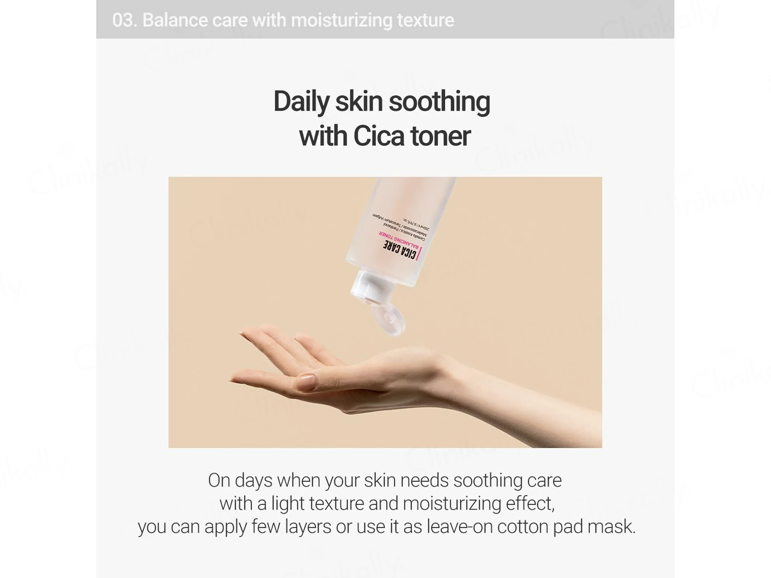 Rovectin Cica Care Balancing Toner - Image 7
