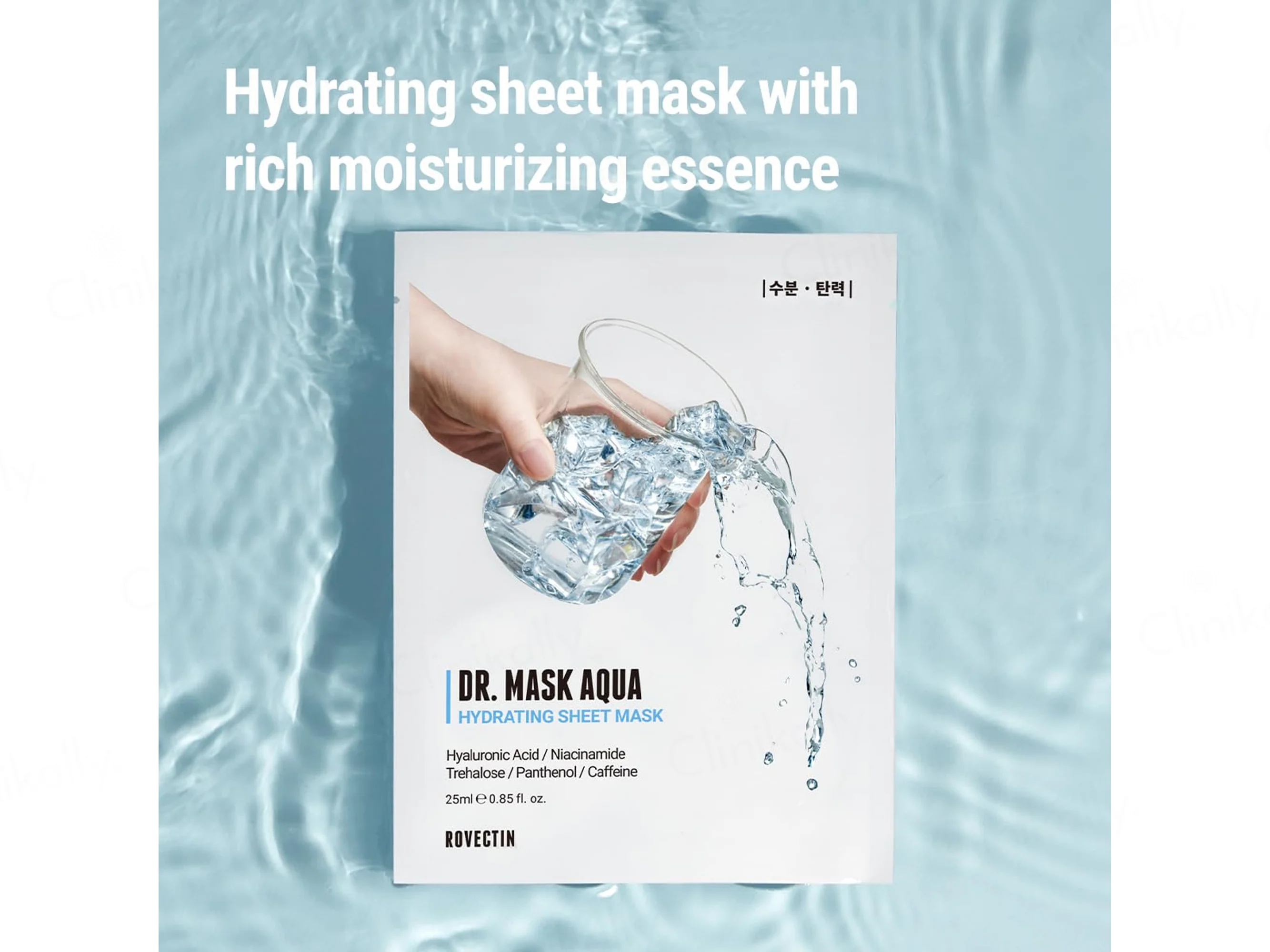 Rovectin Dr. Mask Aqua Hydrating Sheet Mask - Image 4