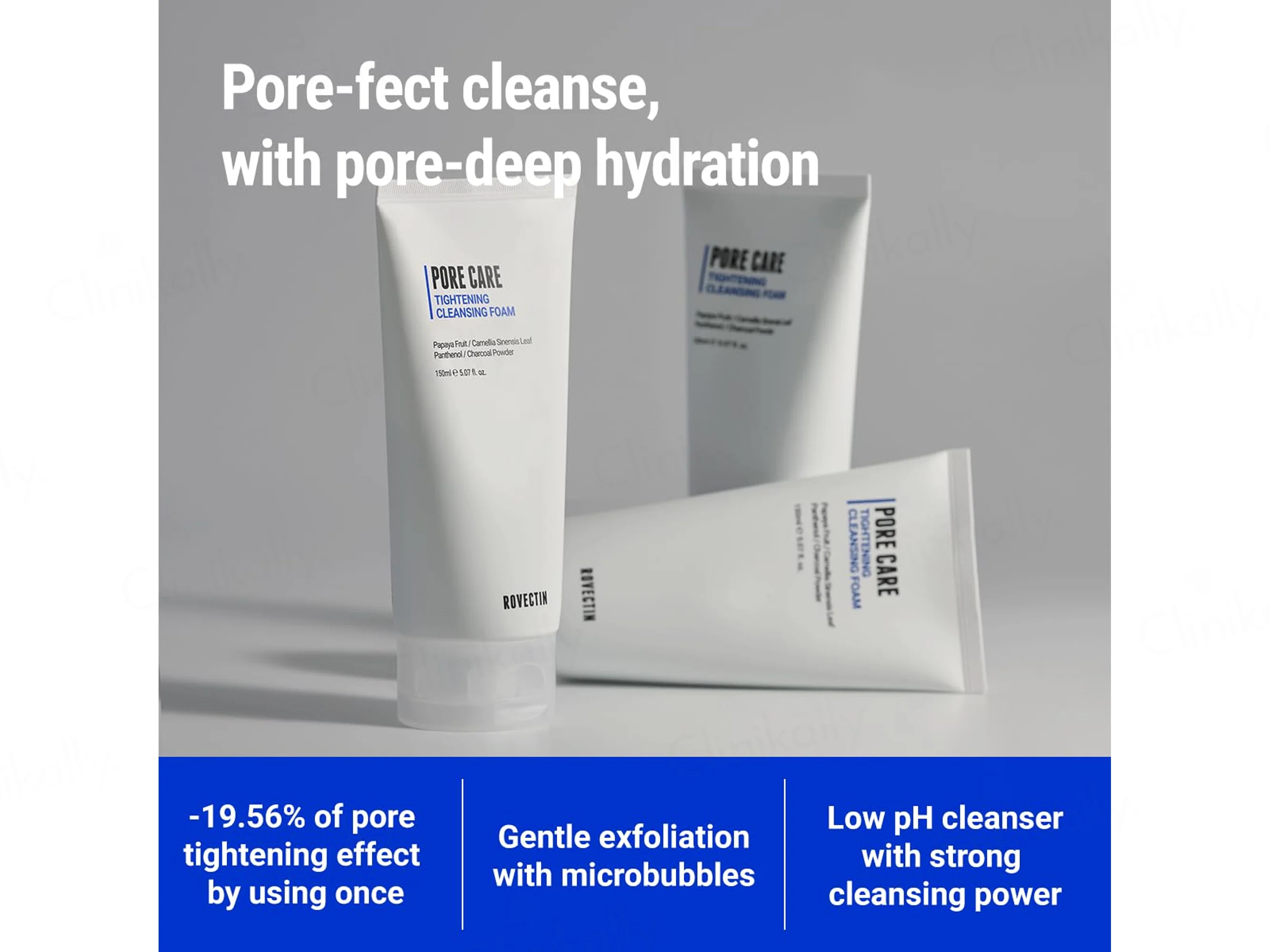 Rovectin Pore Care Tightening Cleansing Foam - Image 2