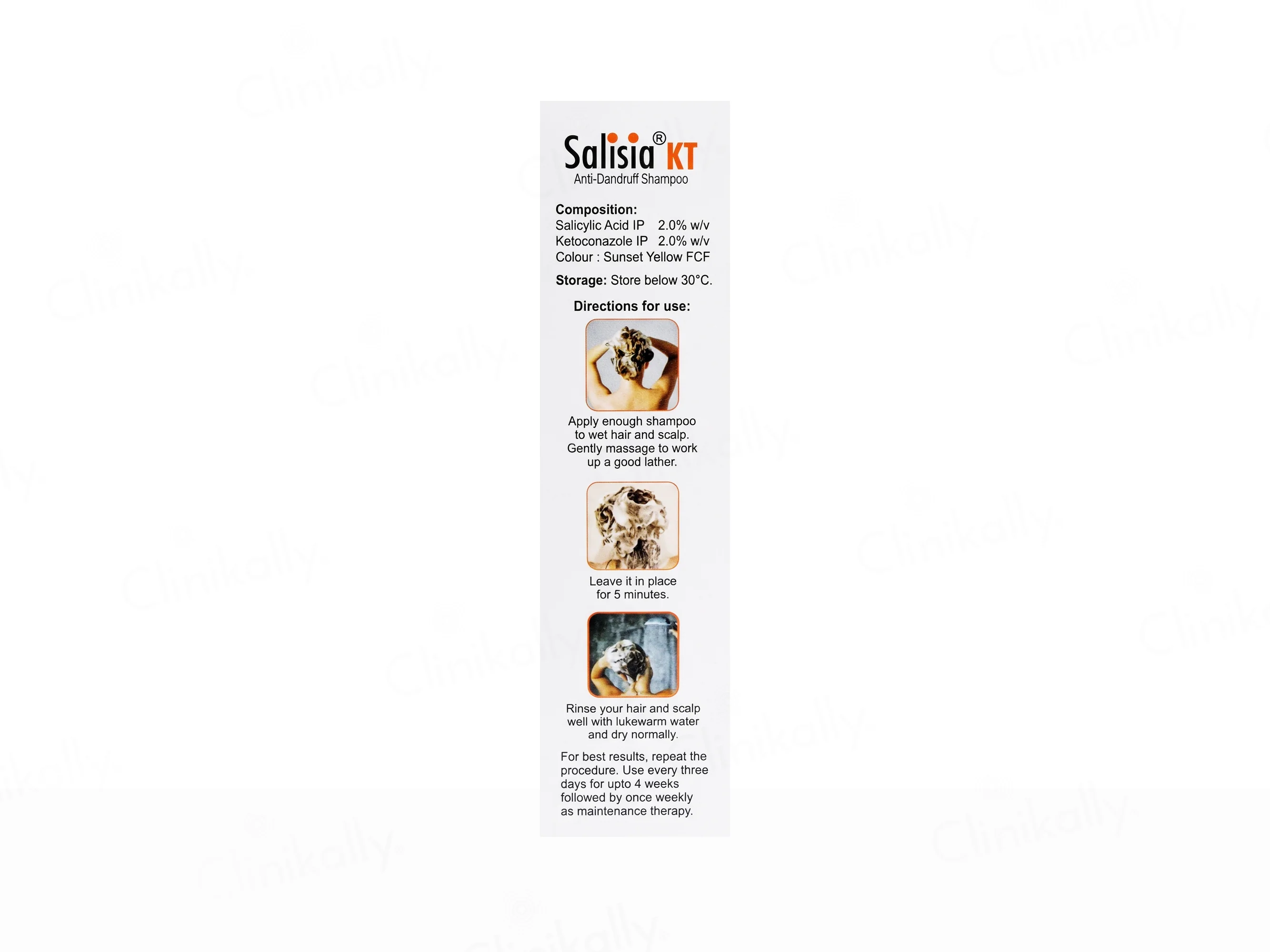 Salisia KT Anti Dandruff Shampoo - Image 4