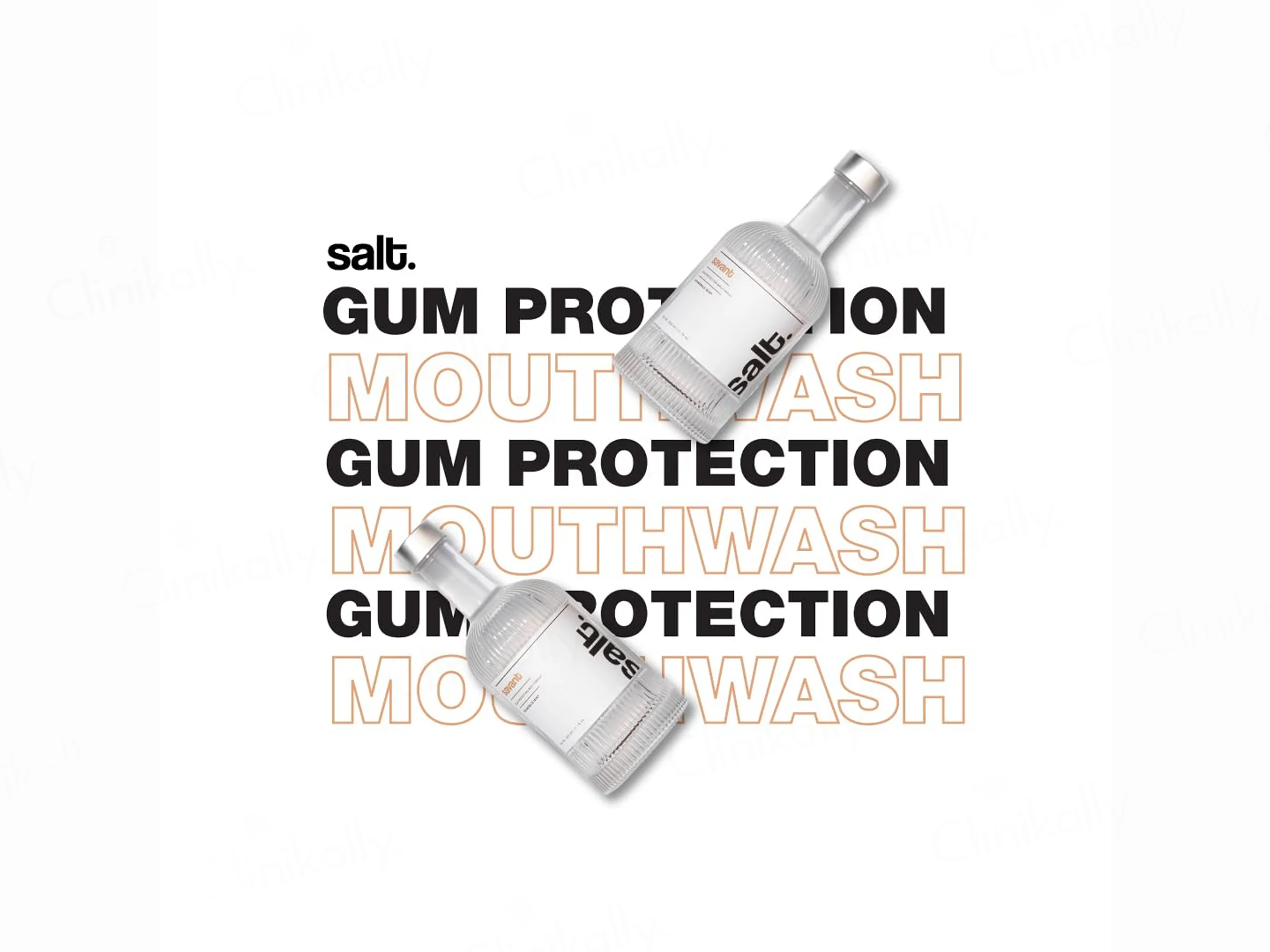 Salt. Savant Gum Protection Mouthwash - Chamomile Mint - Image 2