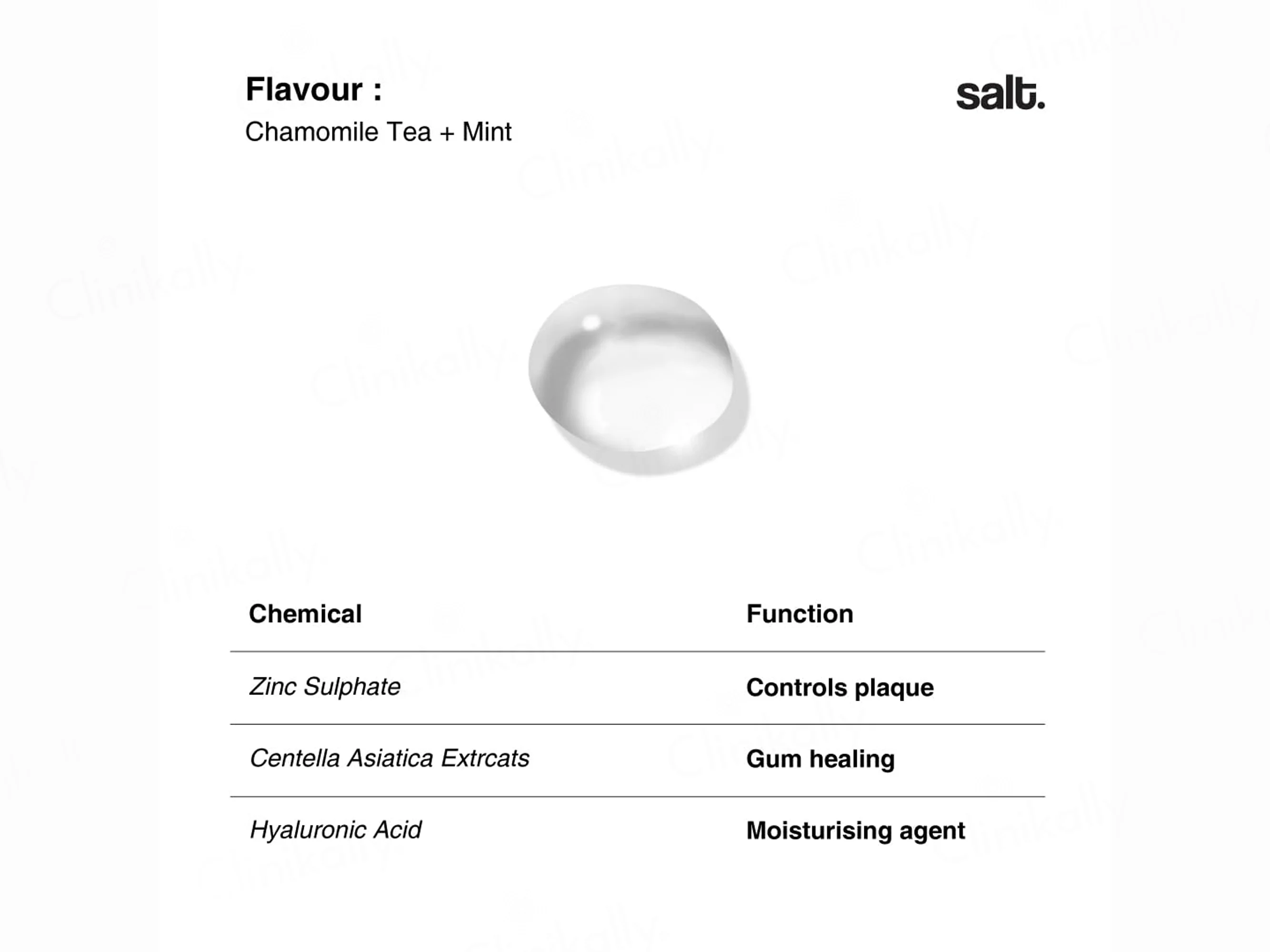 Salt. Savant Gum Protection Mouthwash - Chamomile Mint - Image 4