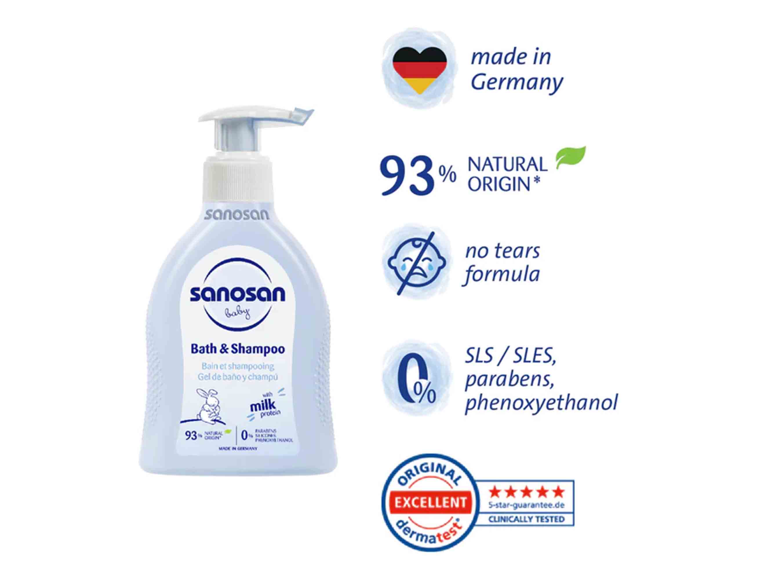 Sanosan Baby Milk Protein Care Lotion - Image 3