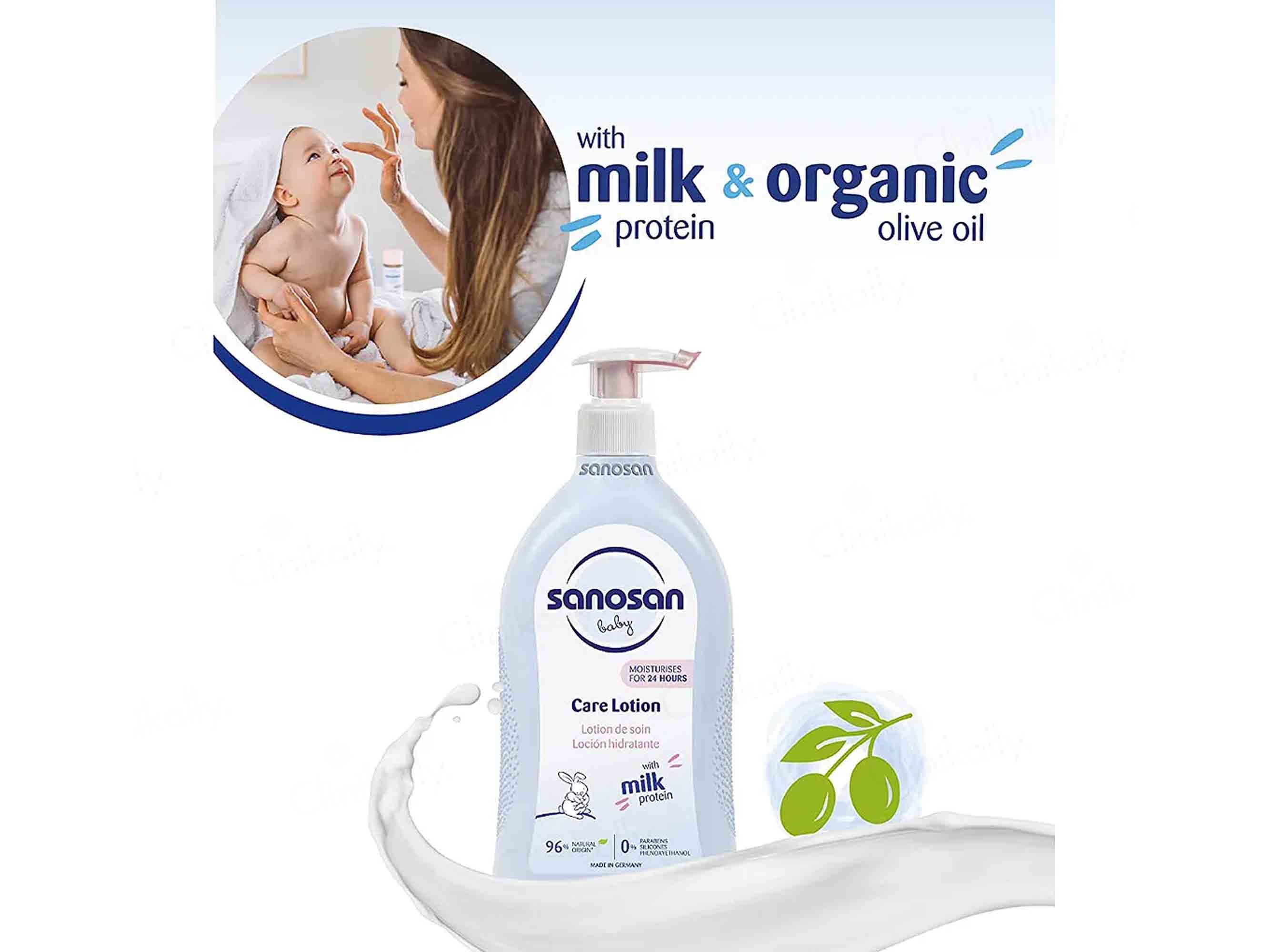 Sanosan Baby Milk Protein Care Lotion - Image 7