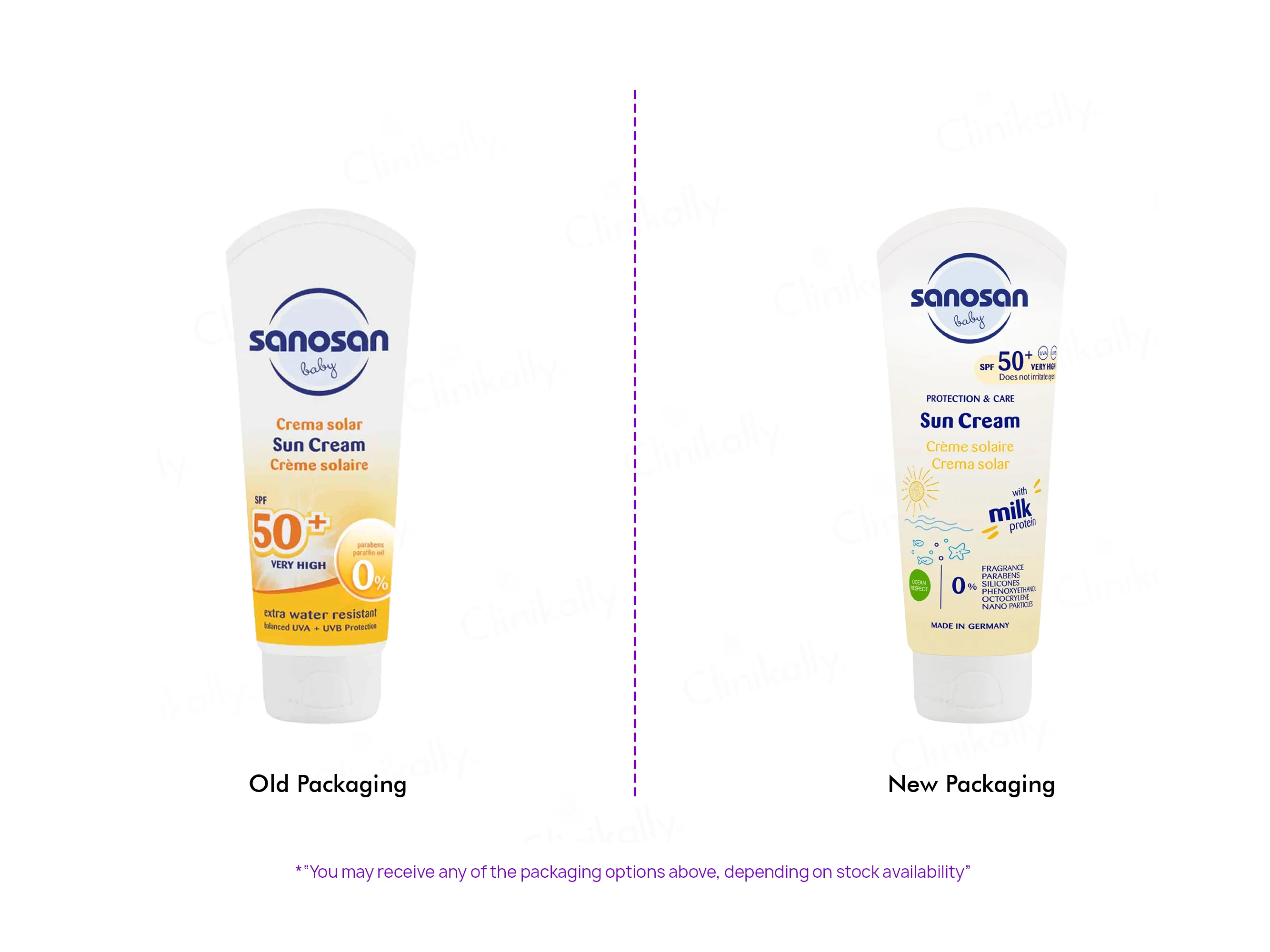 Sanosan Baby Sun Cream SPF 50+ - Image 2