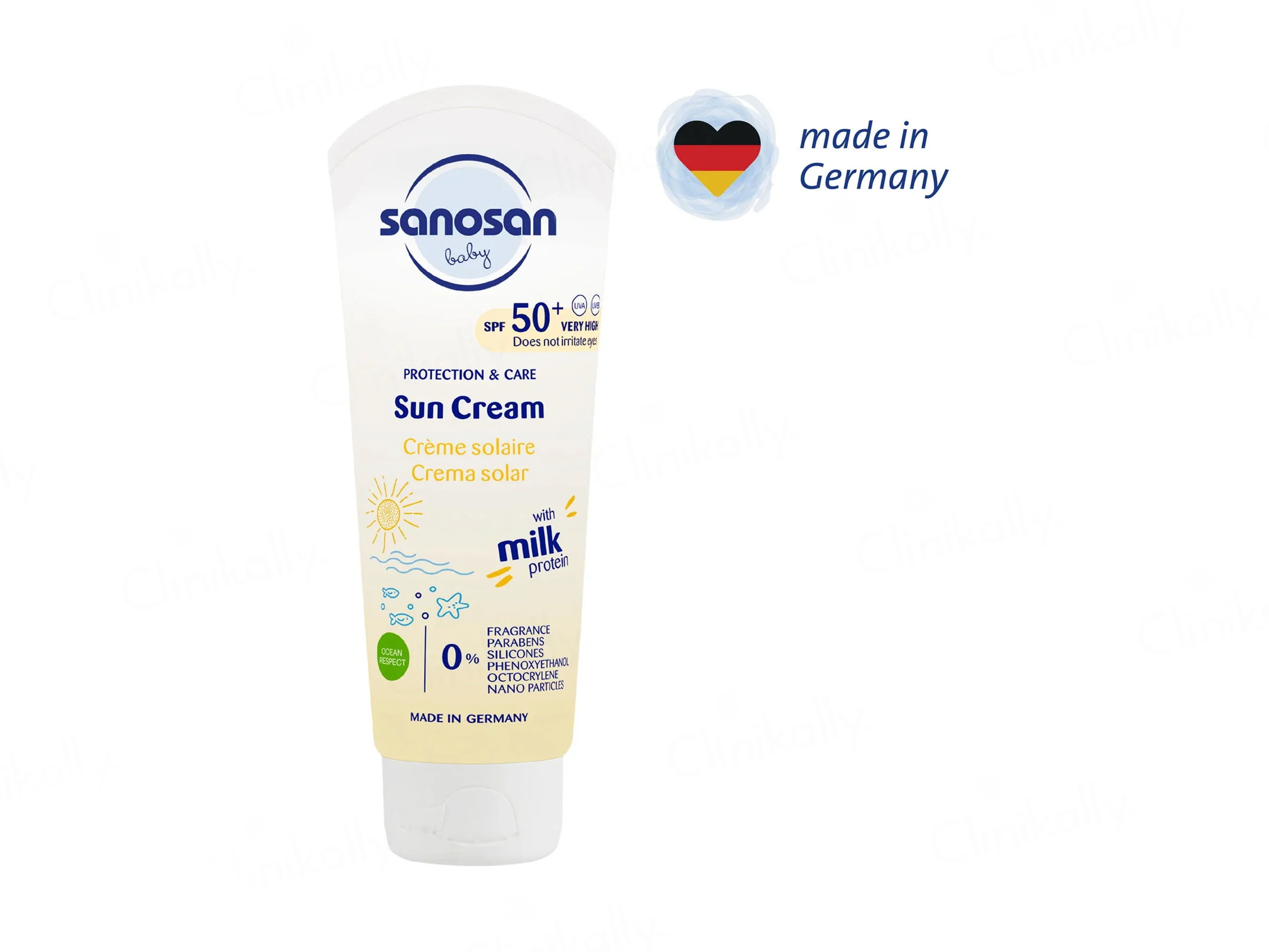Sanosan Baby Sun Cream SPF 50+ - Image 5