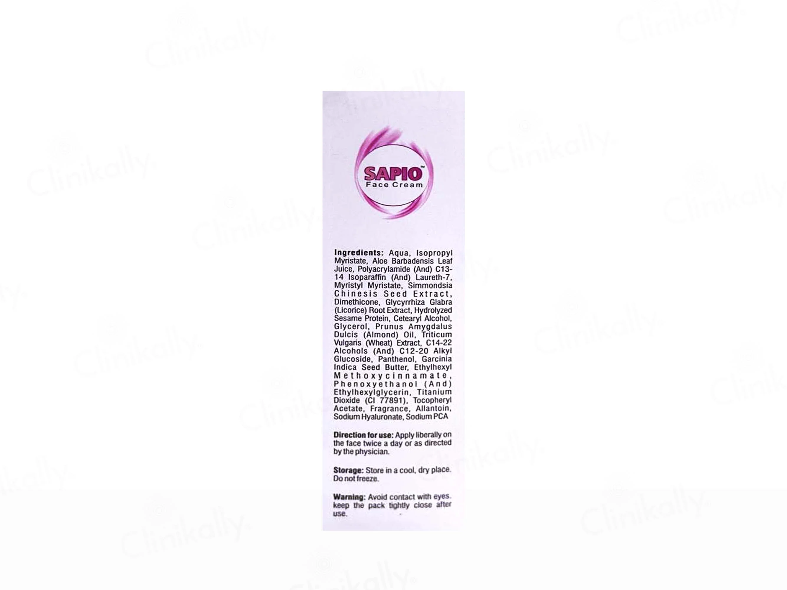 Sapio Face Cream - Image 2