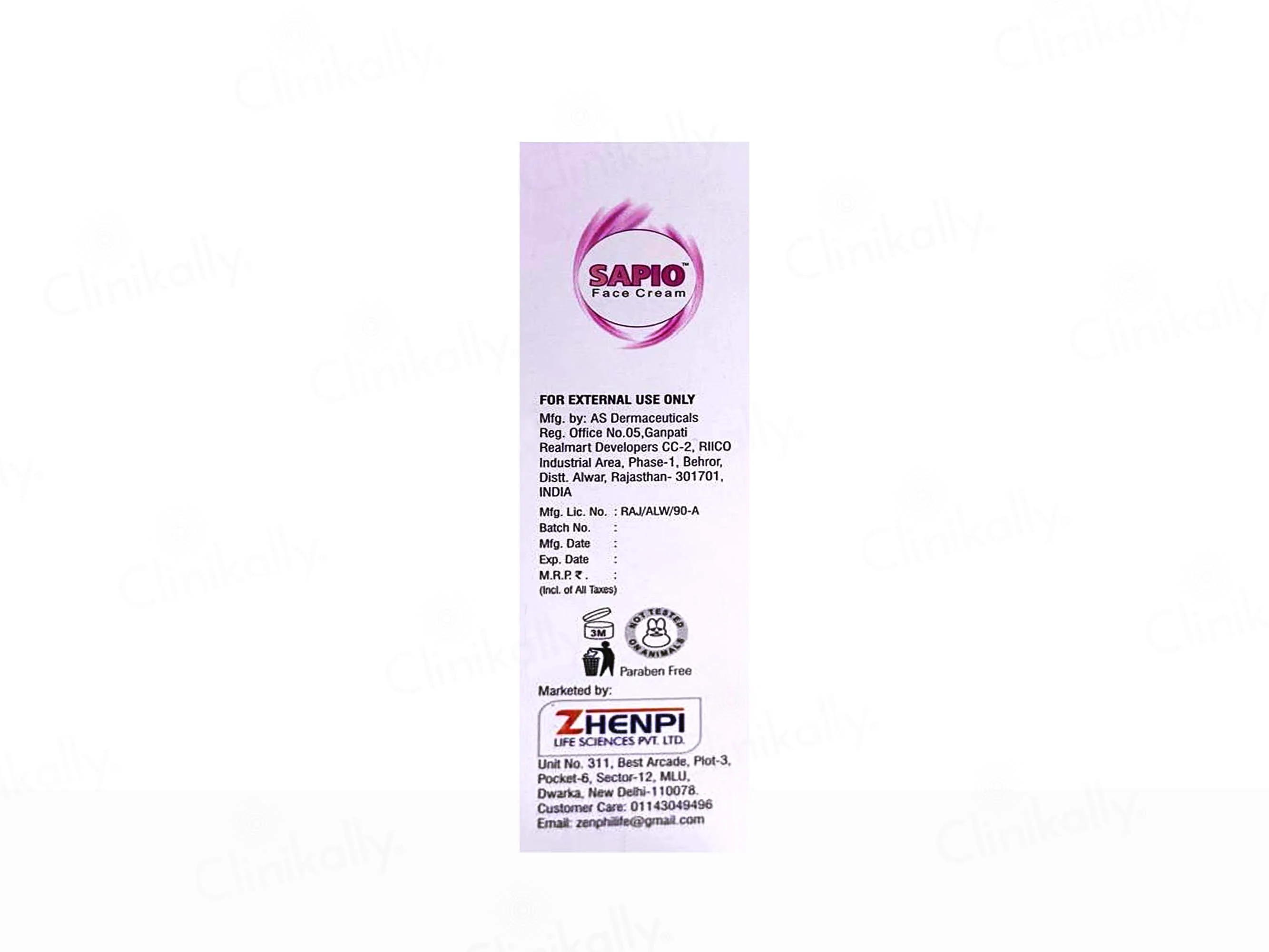 Sapio Face Cream - Image 3
