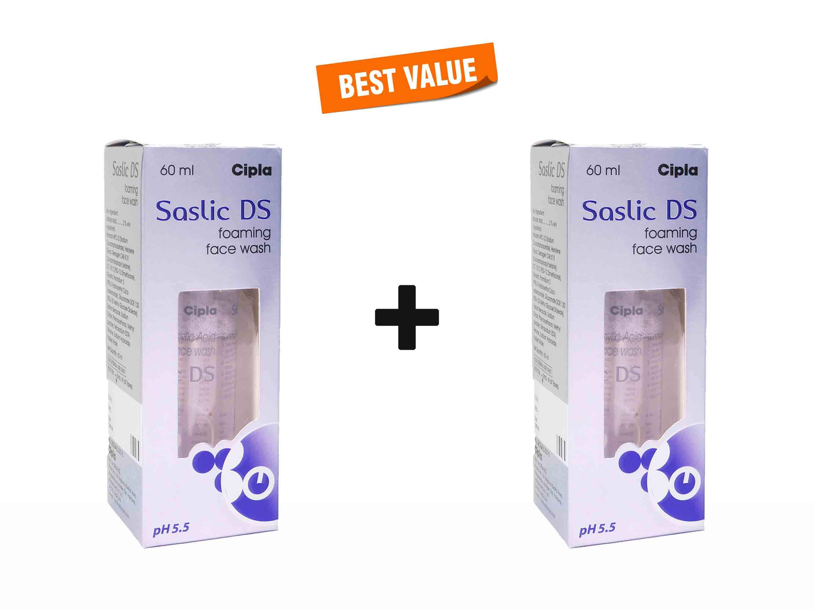 Saslic DS Foaming Face Wash - Image 4