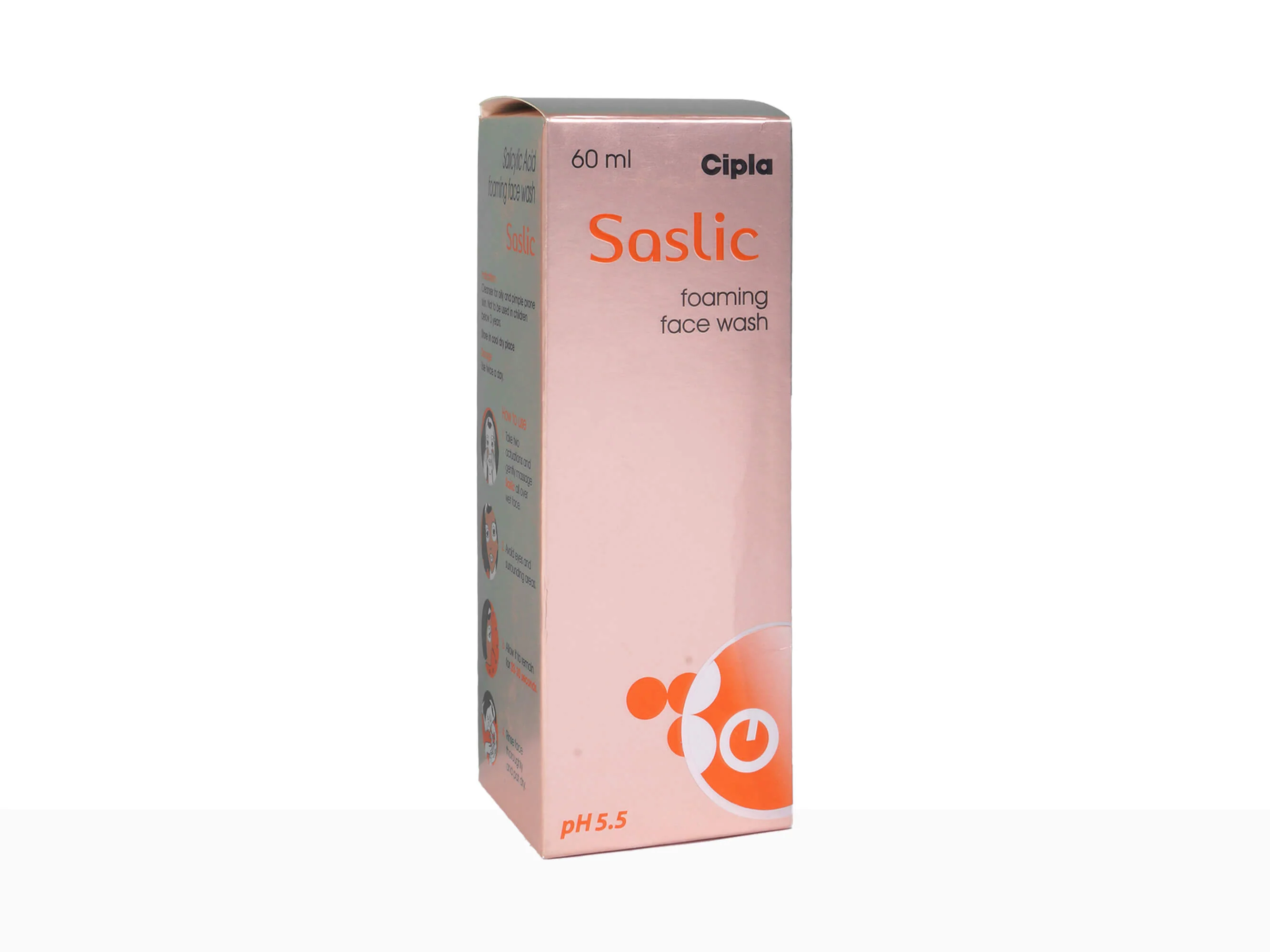 Saslic Foaming Face Wash - Image 3