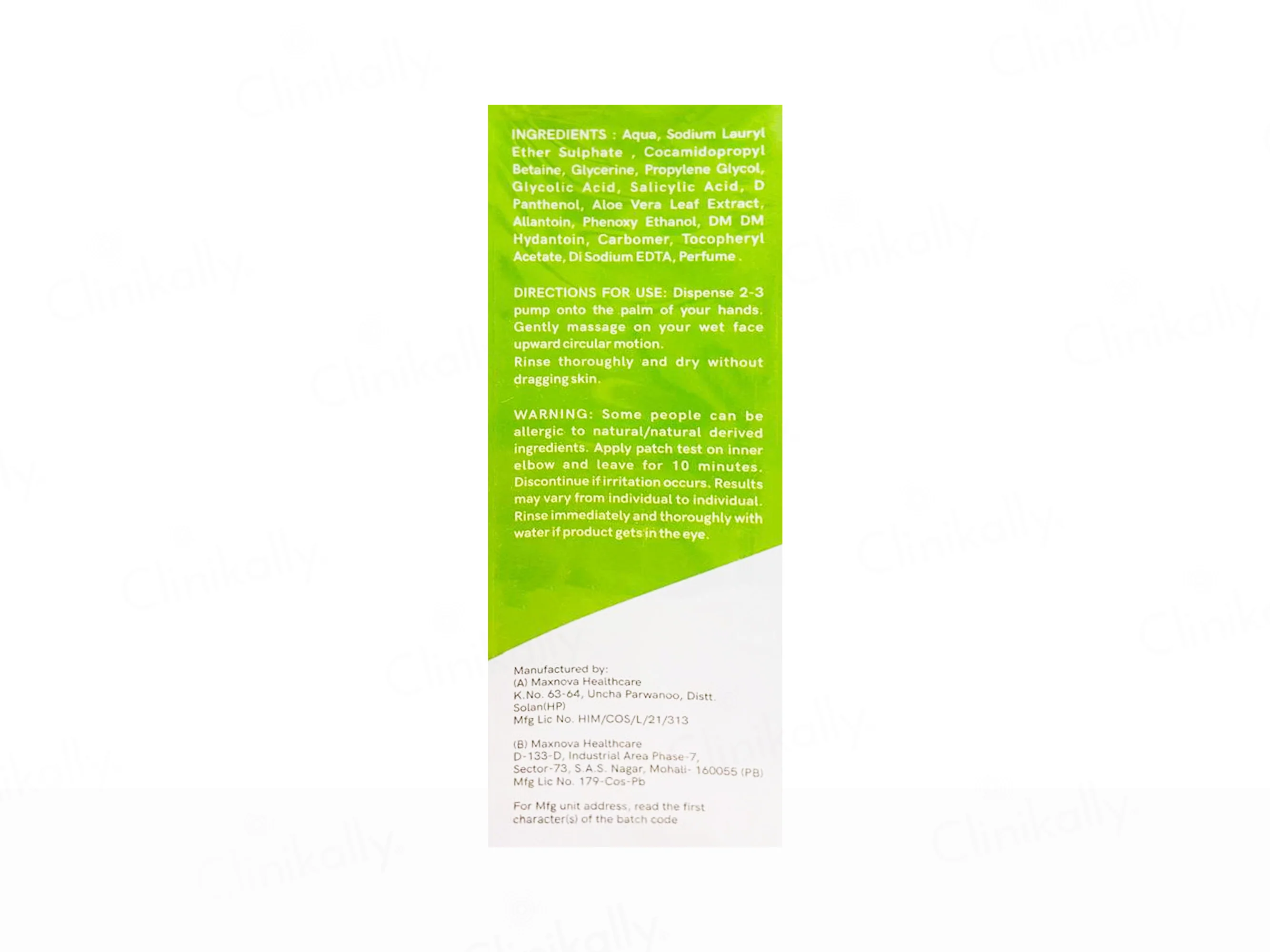 Sasnac DS Foaming Face Wash - Image 2