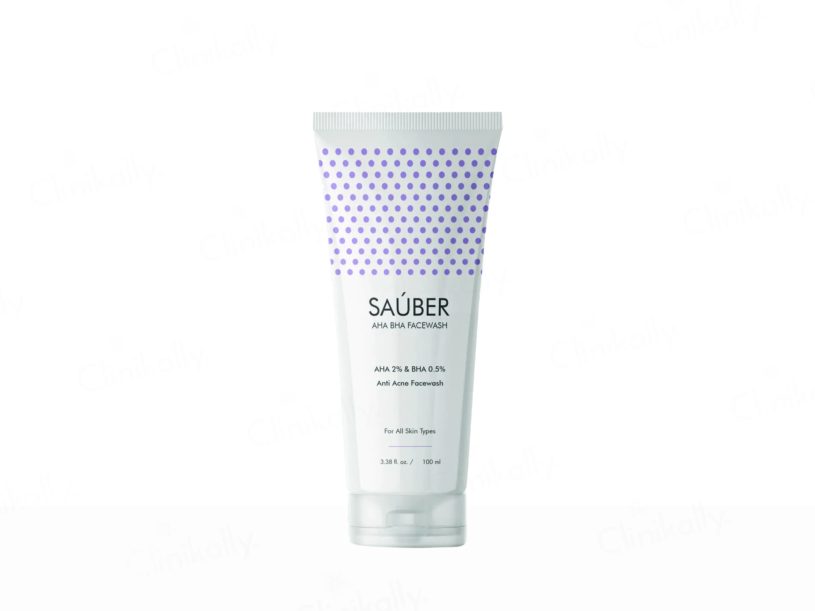 Sauber AHA BHA Facewash For All Skin Types - Image 3