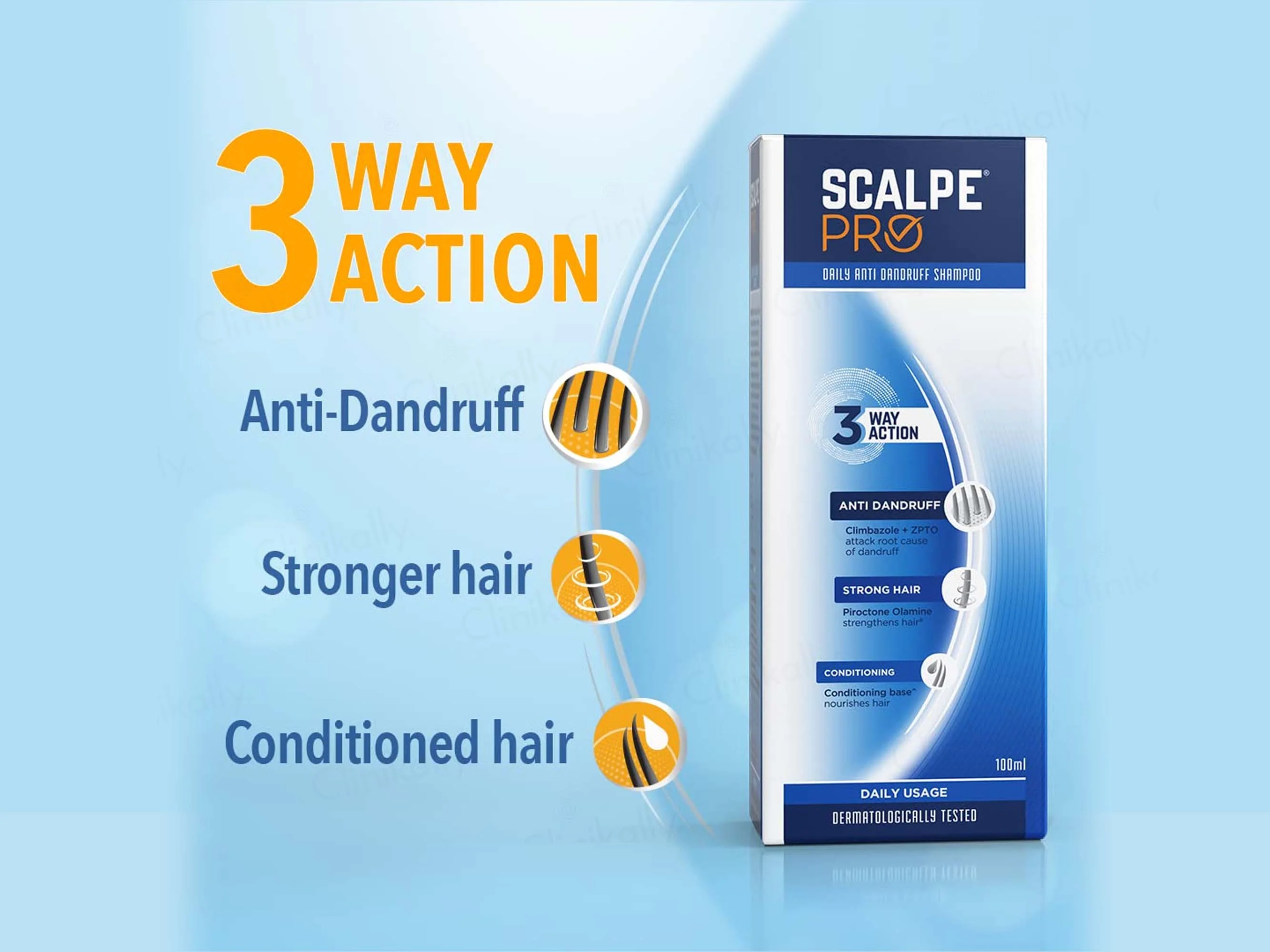 Scalpe Pro Daily Anti Dandruff Shampoo - Image 3