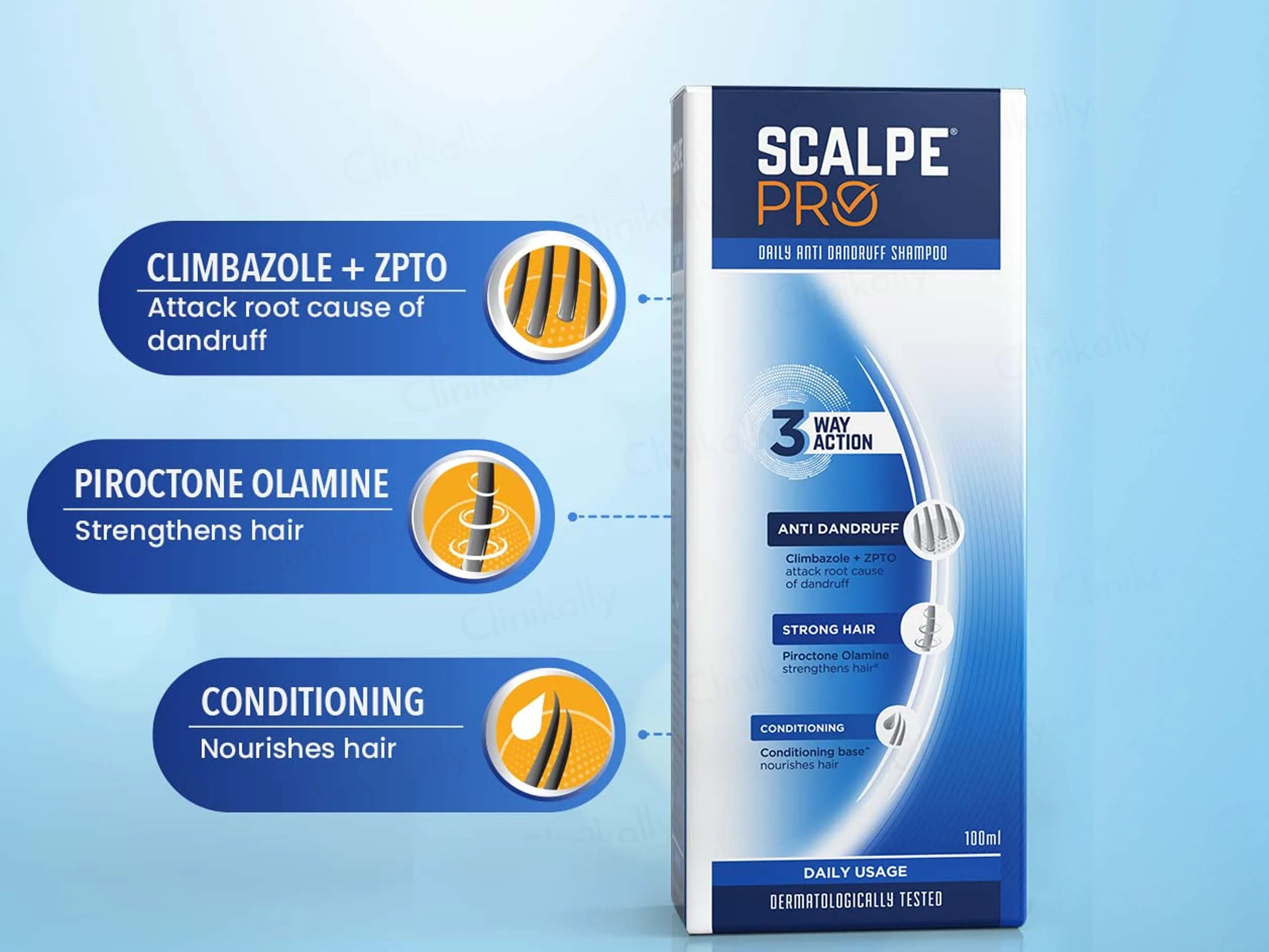 Scalpe Pro Daily Anti Dandruff Shampoo - Image 4