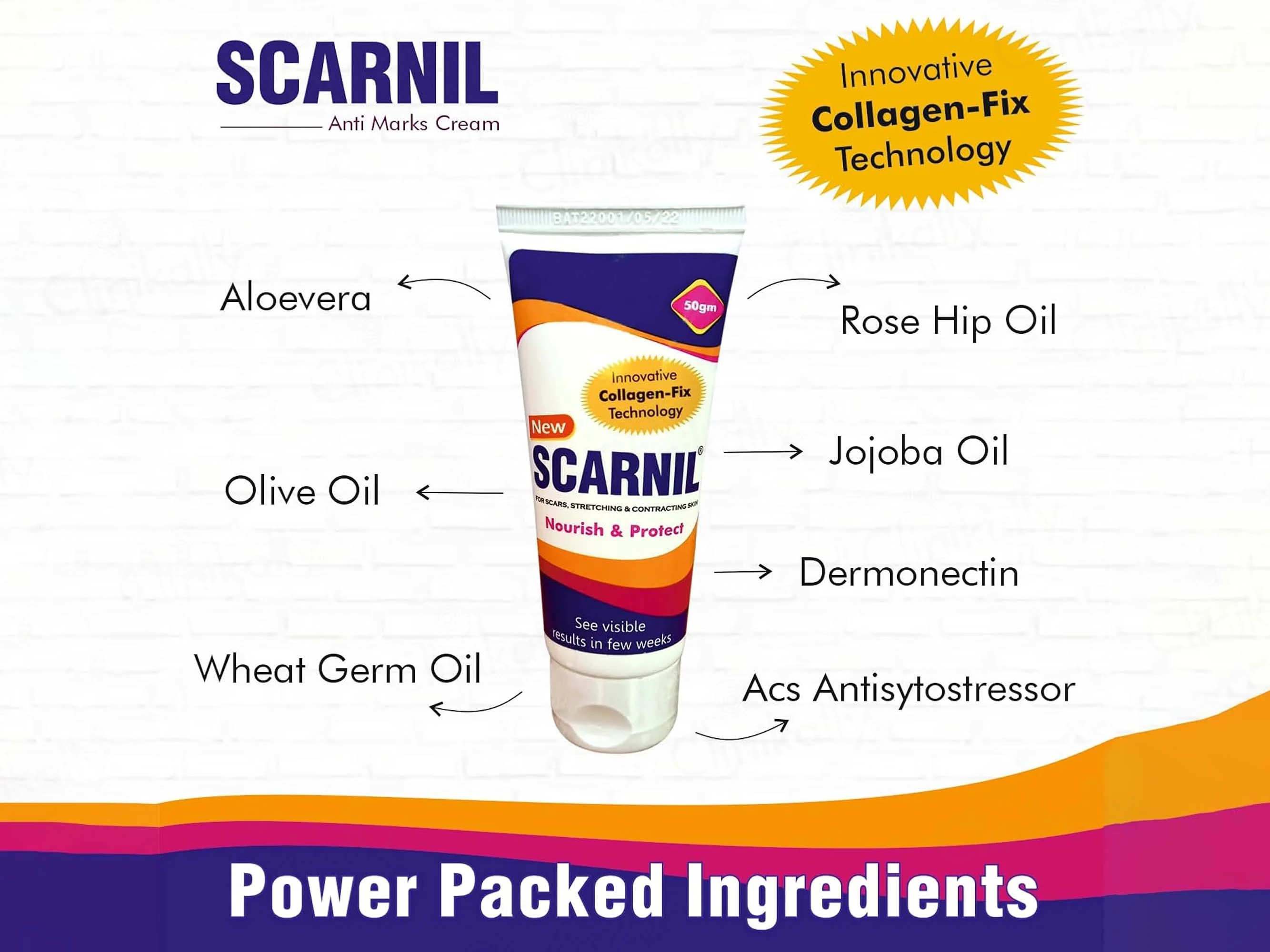 Scarnil Stretch Mark & Scar Therapy Cream - Image 3