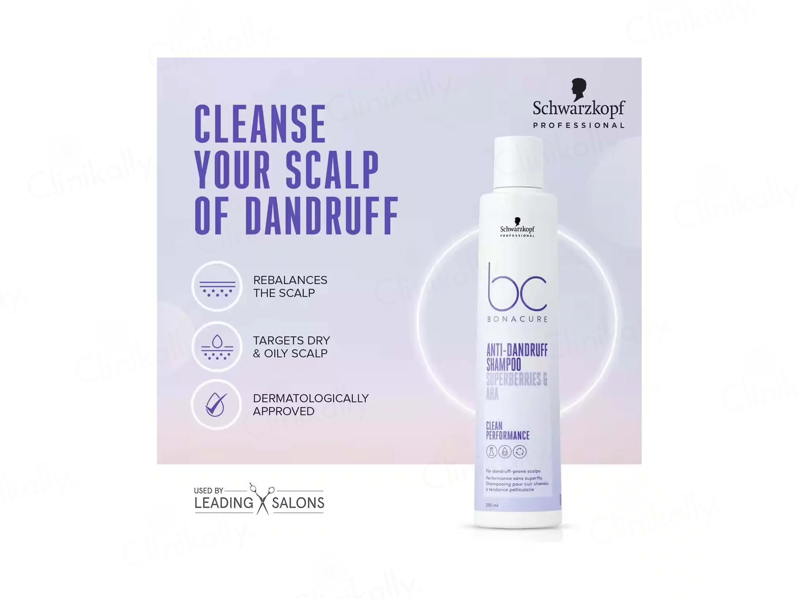 Schwarzkopf Professional BC Bonacure Anti-Dandruff Shampoo - Image 3