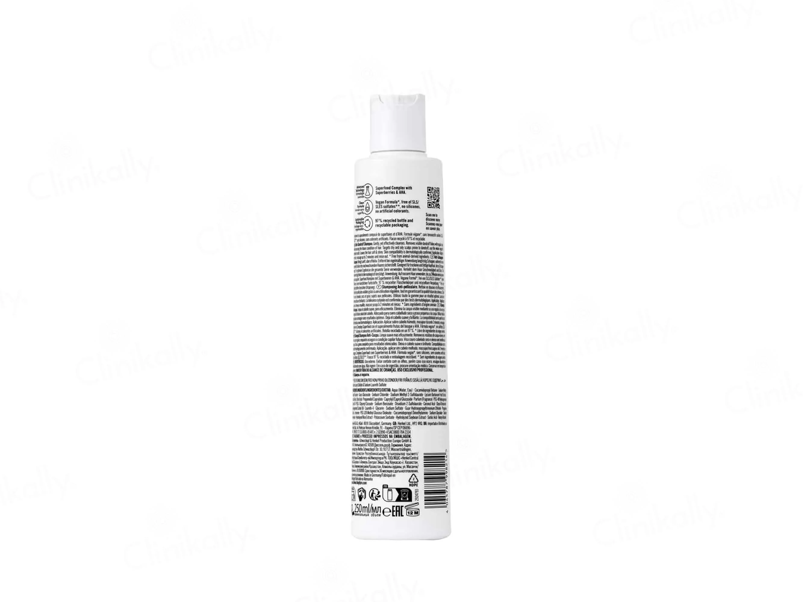 Schwarzkopf Professional BC Bonacure Anti-Dandruff Shampoo - Image 8